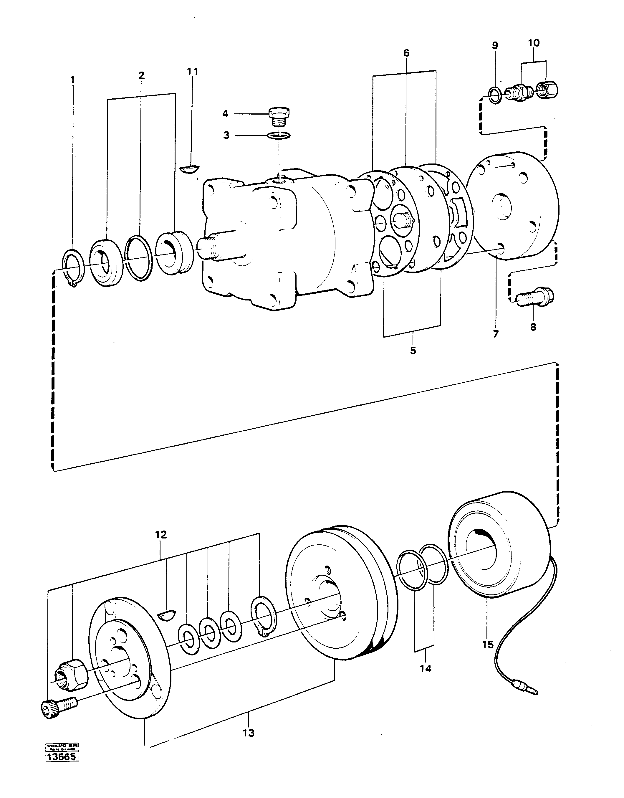 Seal VOE1596034 VOLVO