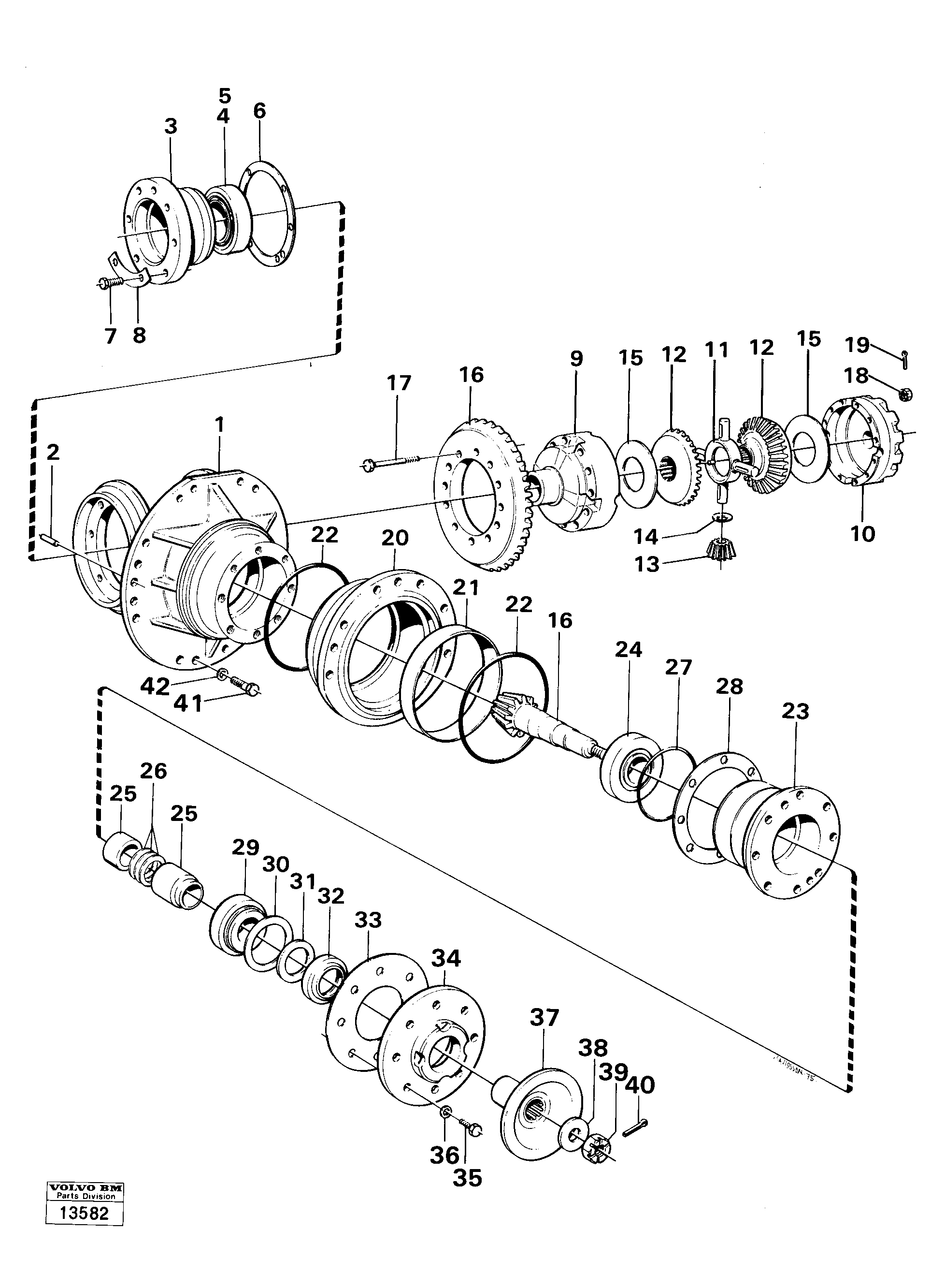 Bearing Housing VOE4717152 VOLVO