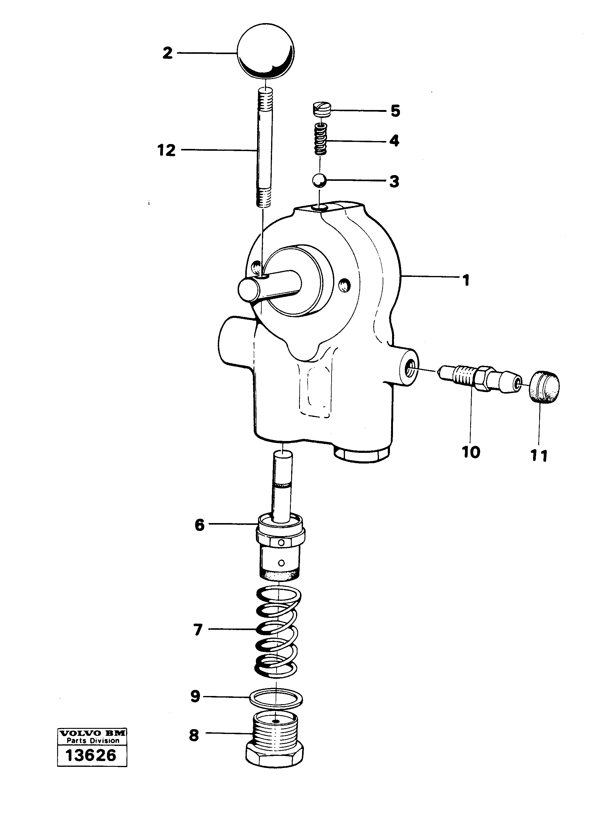 Rubber Clamp VOE6635905 VOLVO