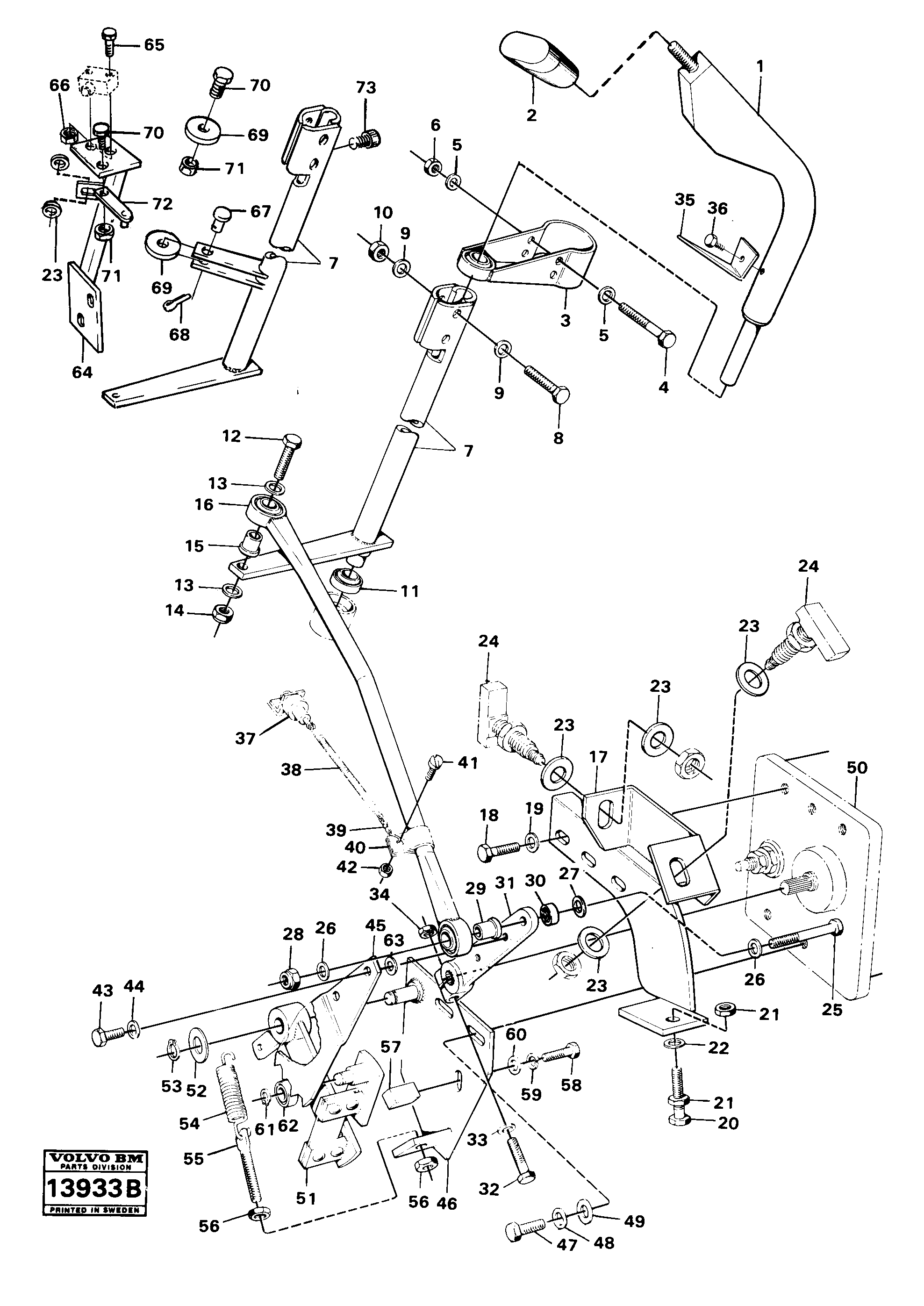 Tubular Stay VOE6626977 VOLVO