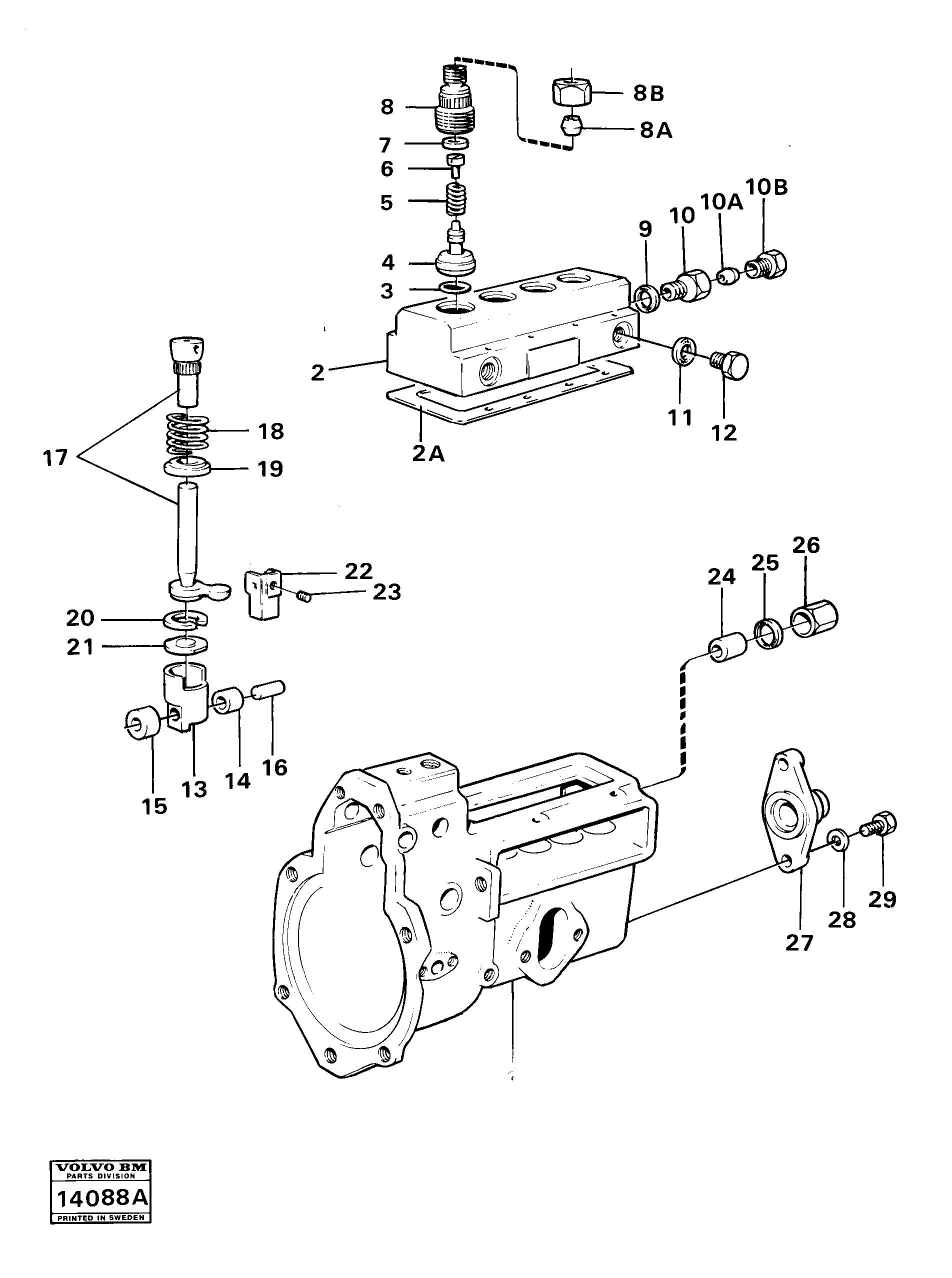 For upper engine part PJ/VOE7480177 VOLVO