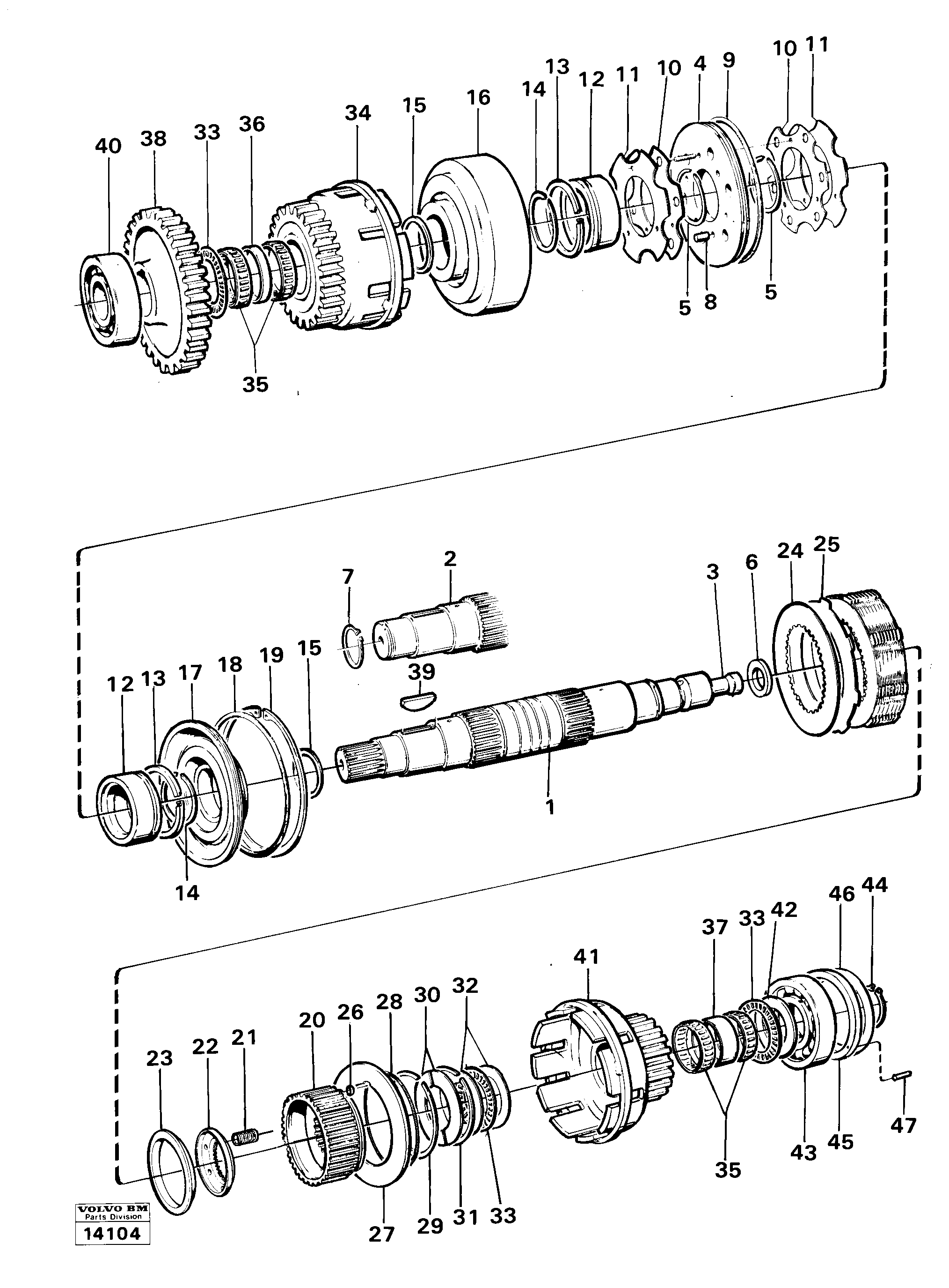 Piston VOE795666 VOLVO