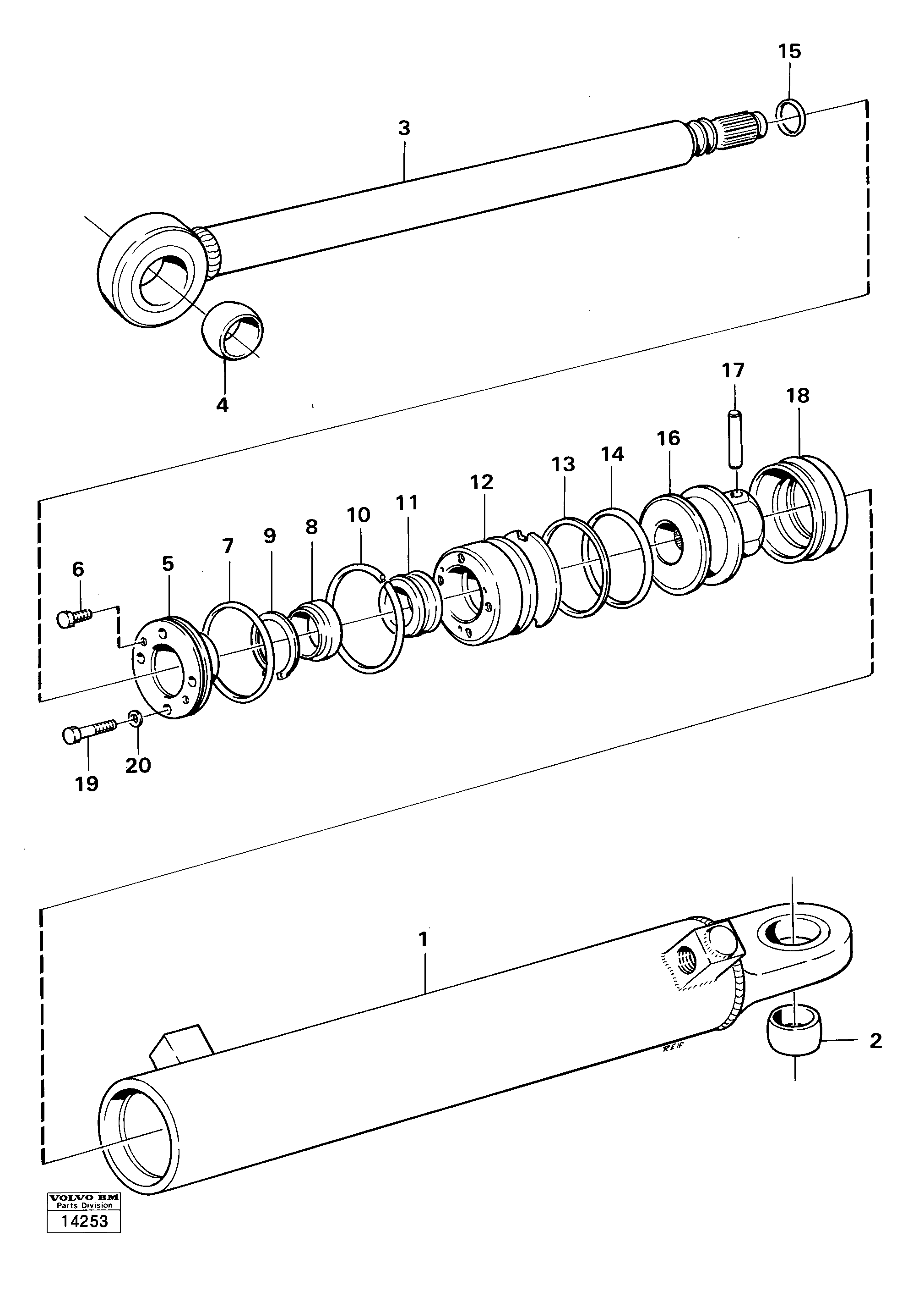Valve stop VOE927657 VOLVO