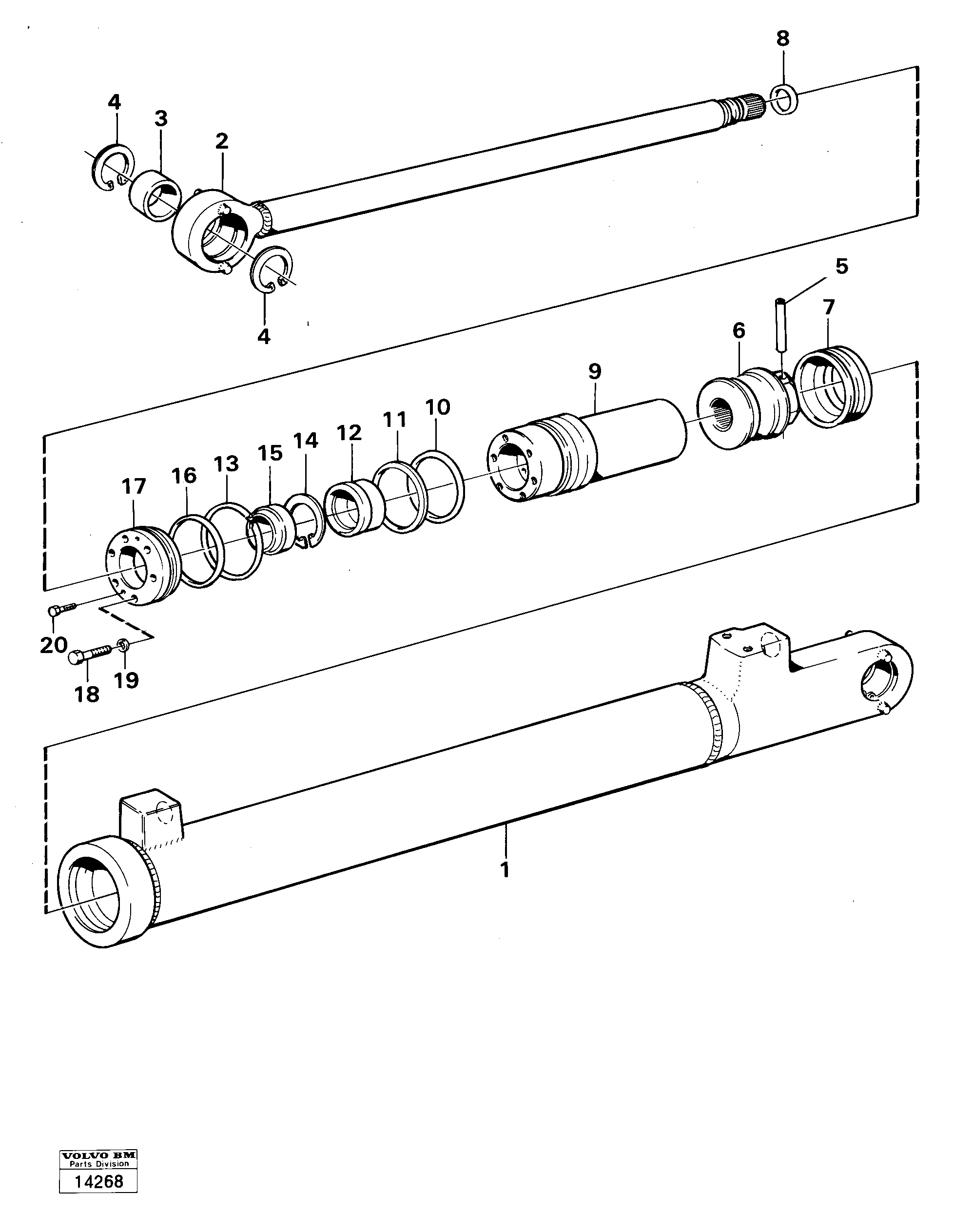 Gasket Kit VOE6630399 VOLVO