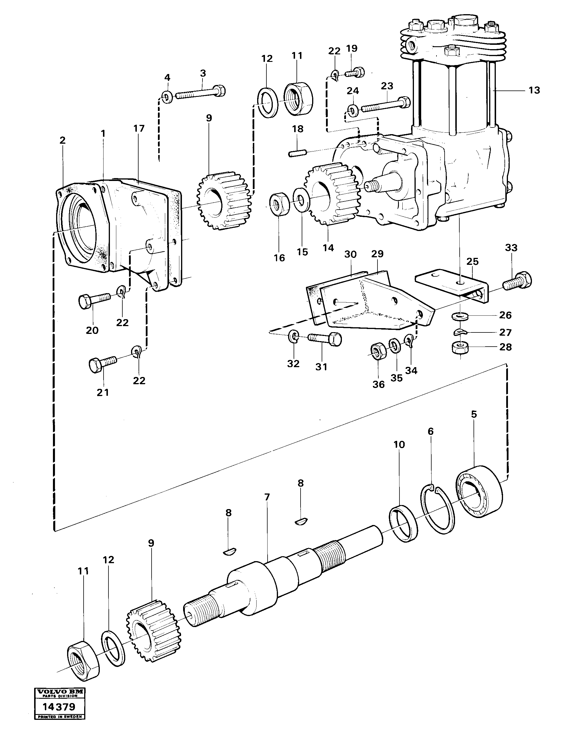 Base Cover VOE484079 VOLVO