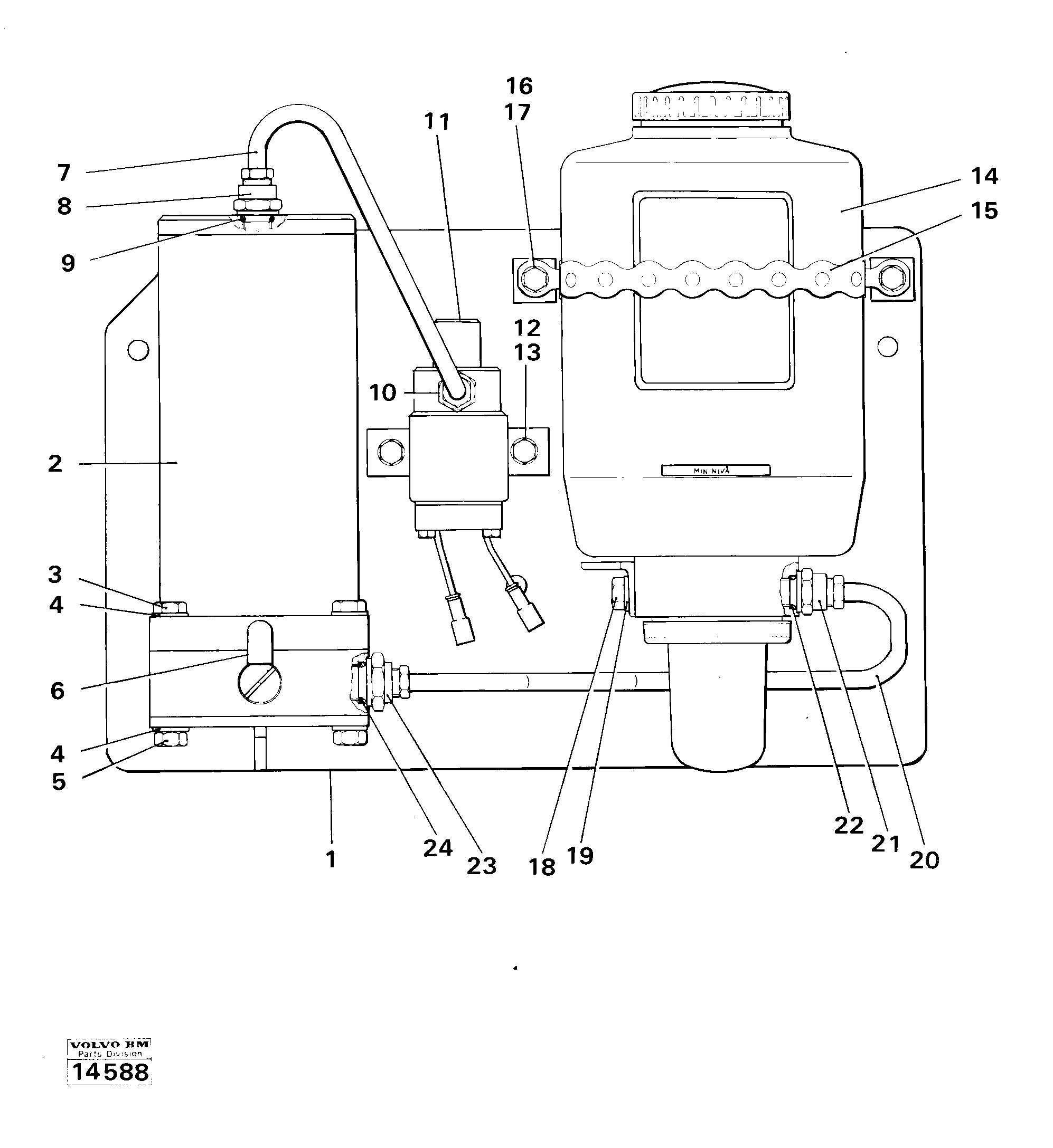Water pump ger VOE4787759 VOLVO