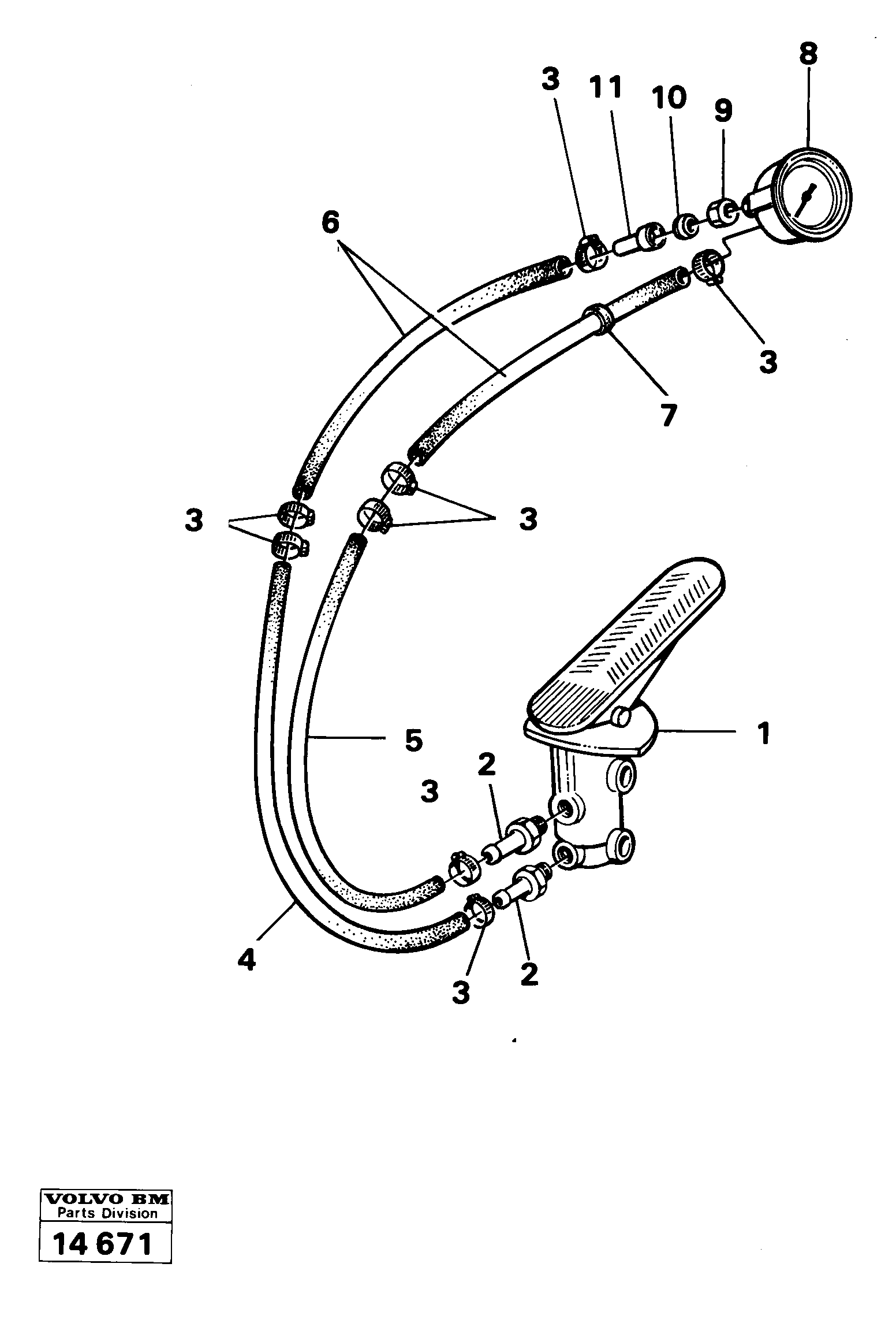 Expanding- / oil ring VOE784403 VOLVO