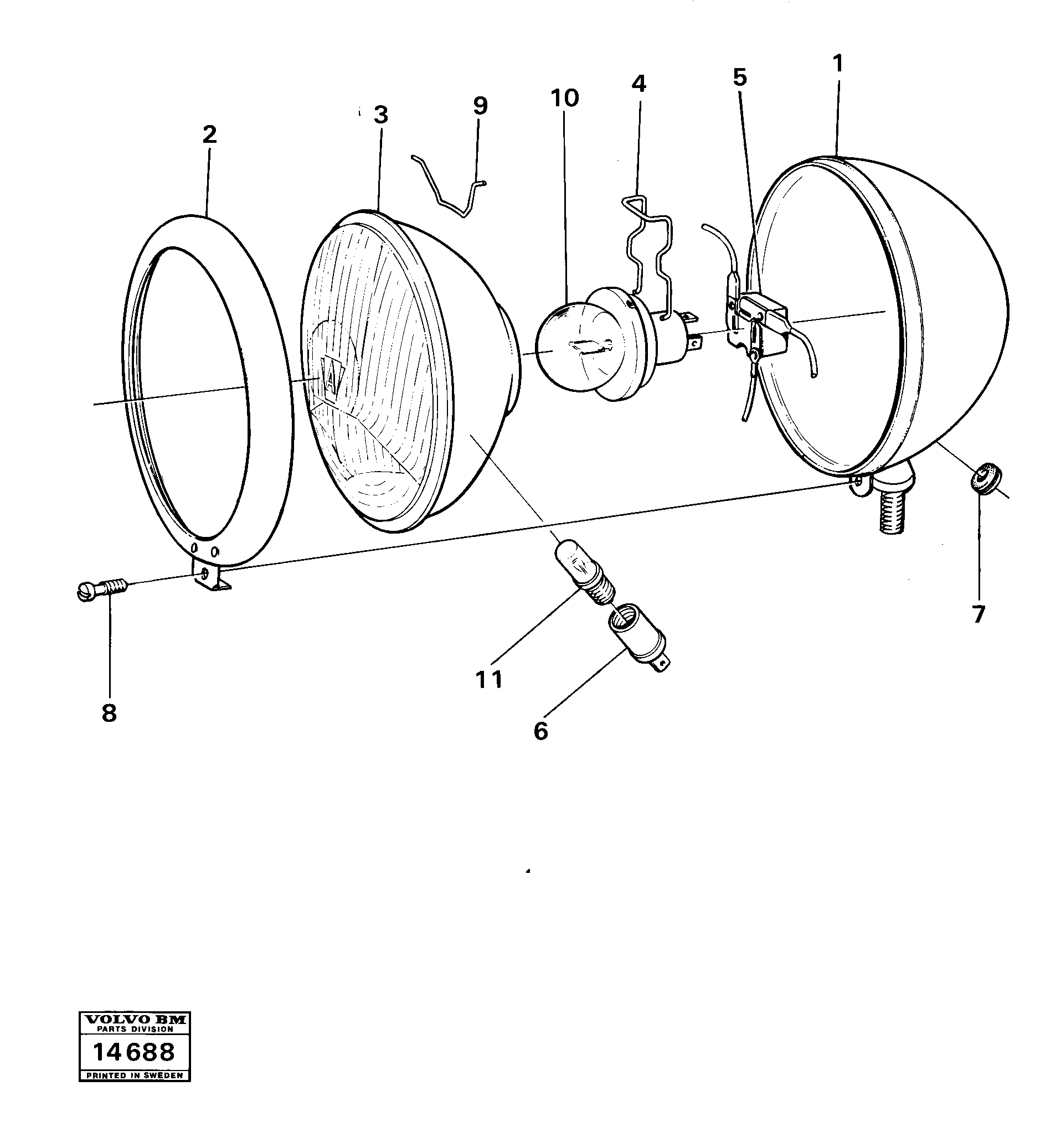 Valve stop VOE6617087 VOLVO