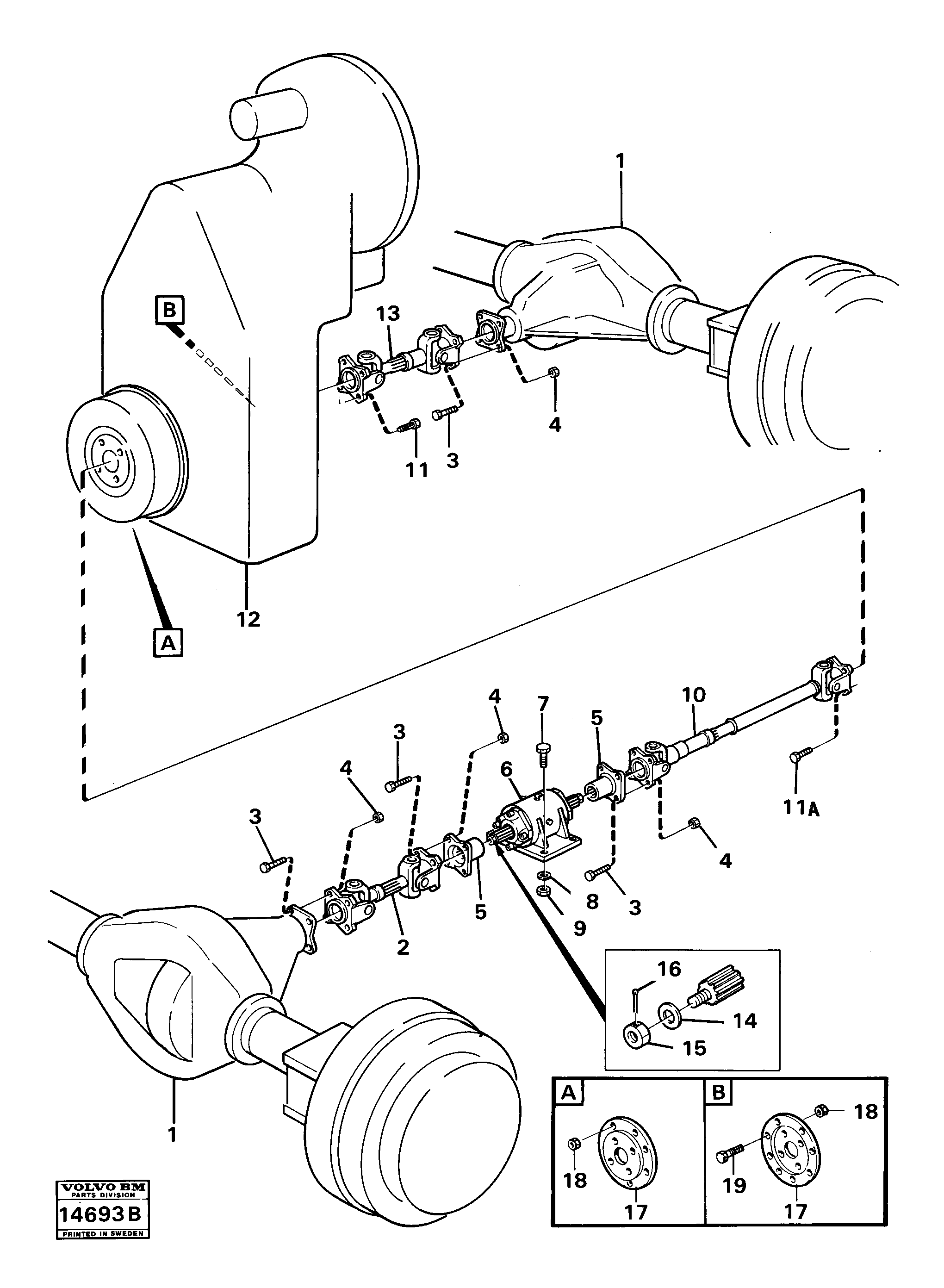 For upper engine part VOE4932465 VOLVO