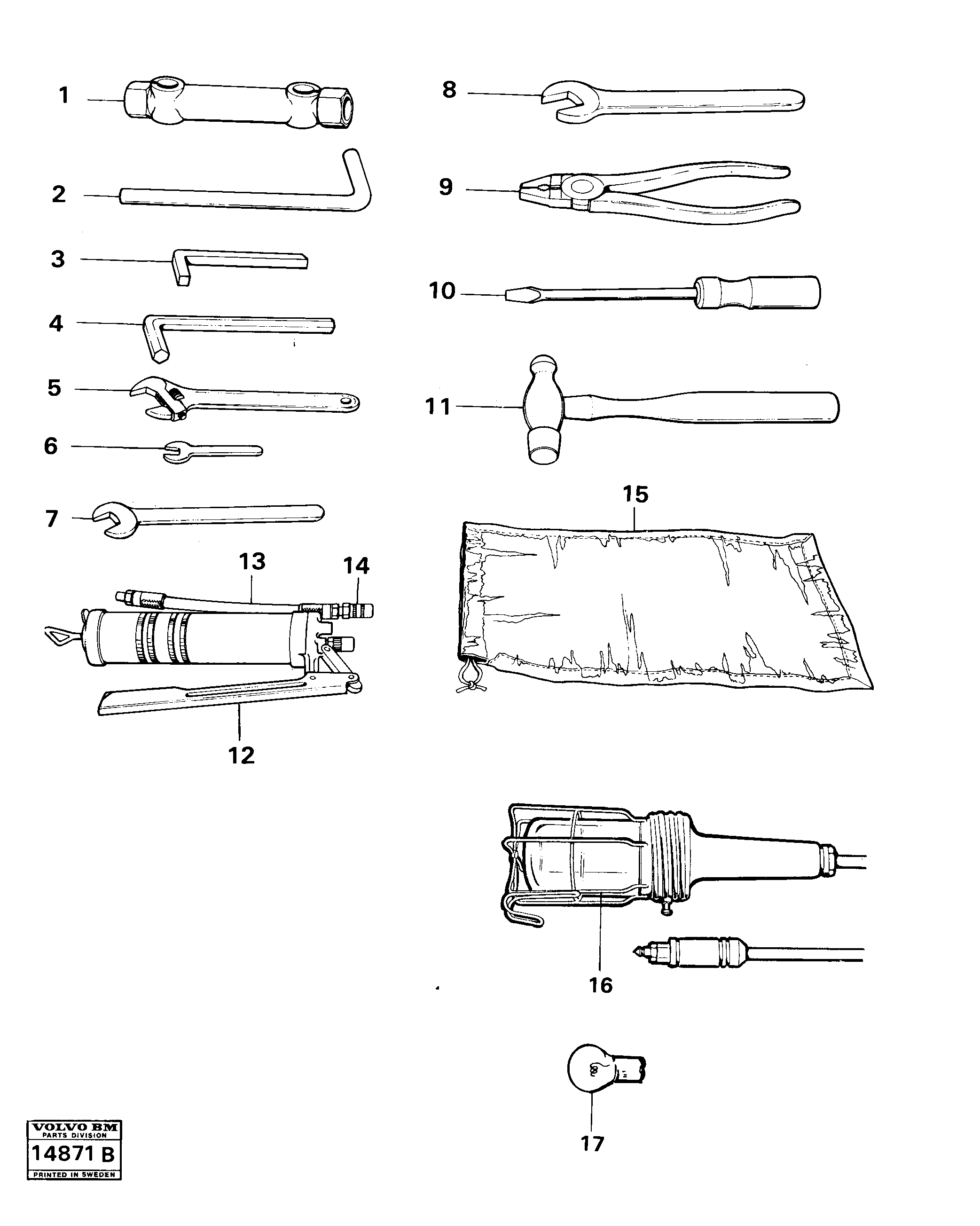 Key VOE13962073 VOLVO
