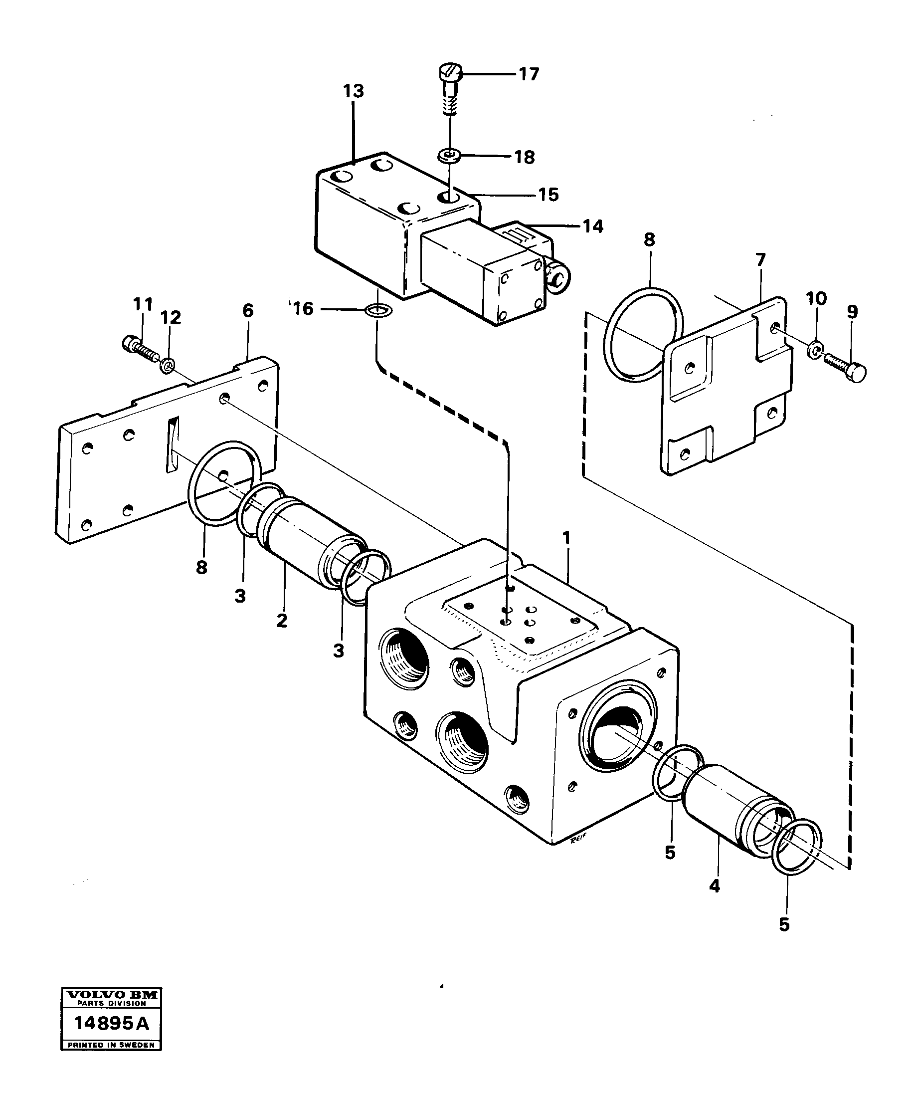 Wall VOE4787242 VOLVO