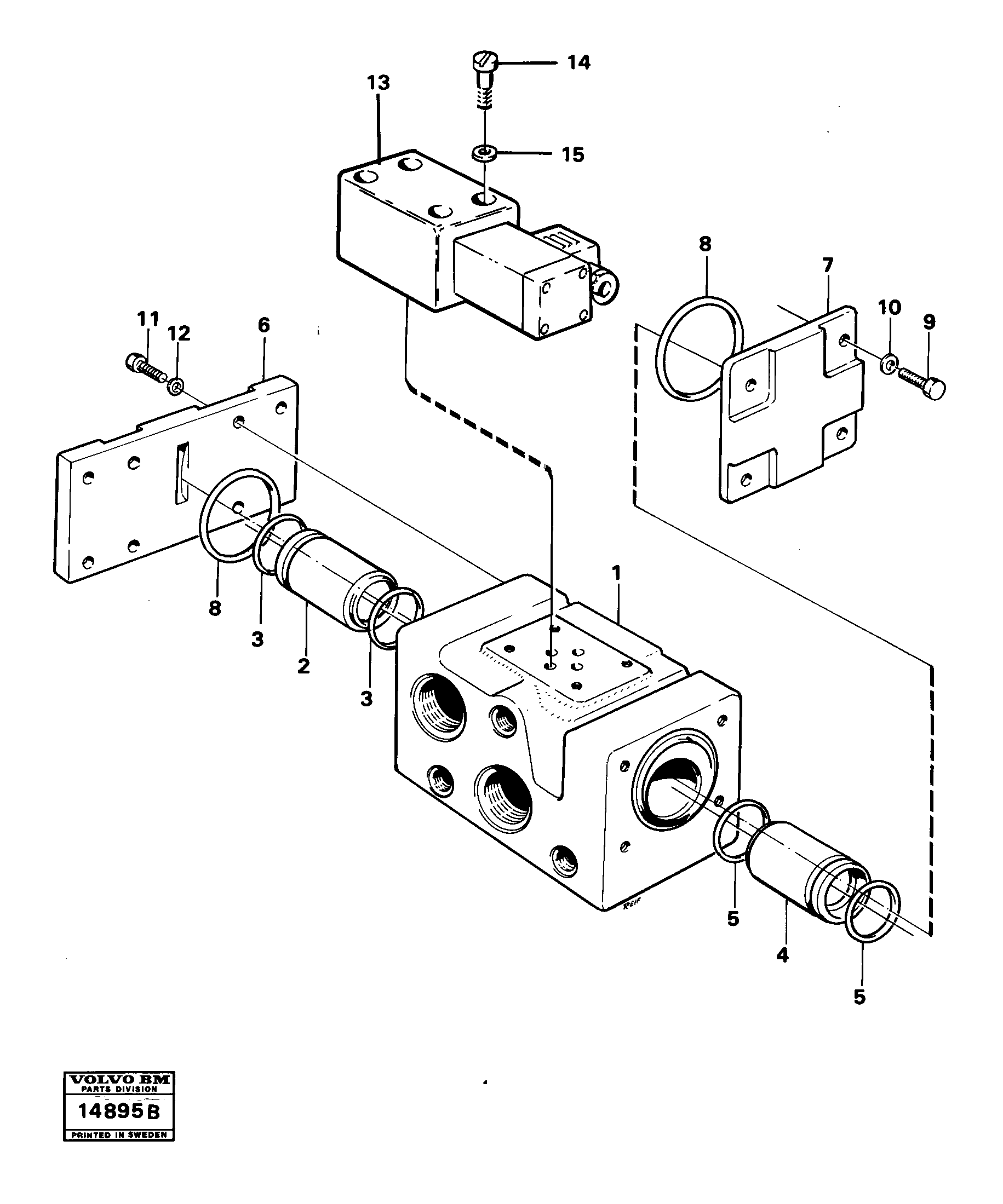Маслоотражающее кольцо VOE4850386 VOLVO