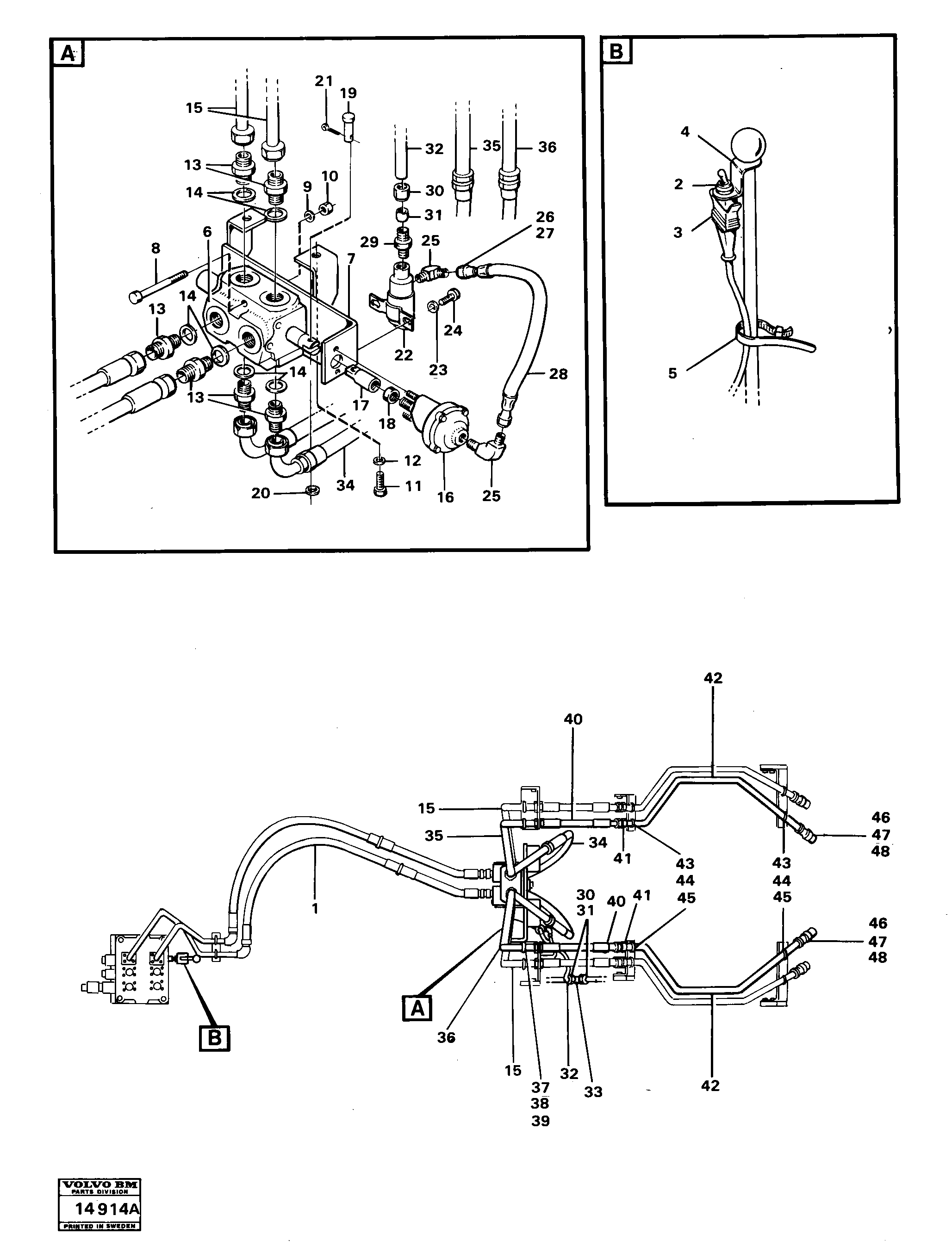 Timing gear casing VOE931713 VOLVO