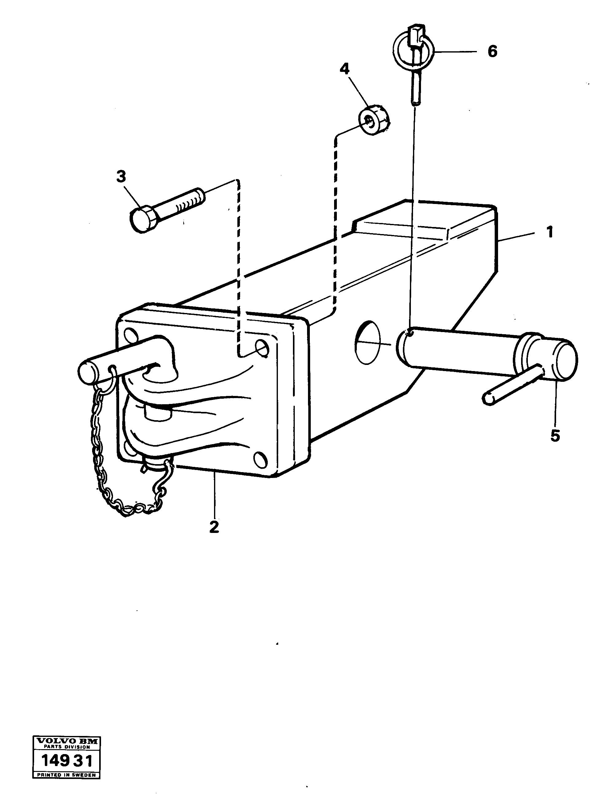 Bolt VOE4866514 VOLVO