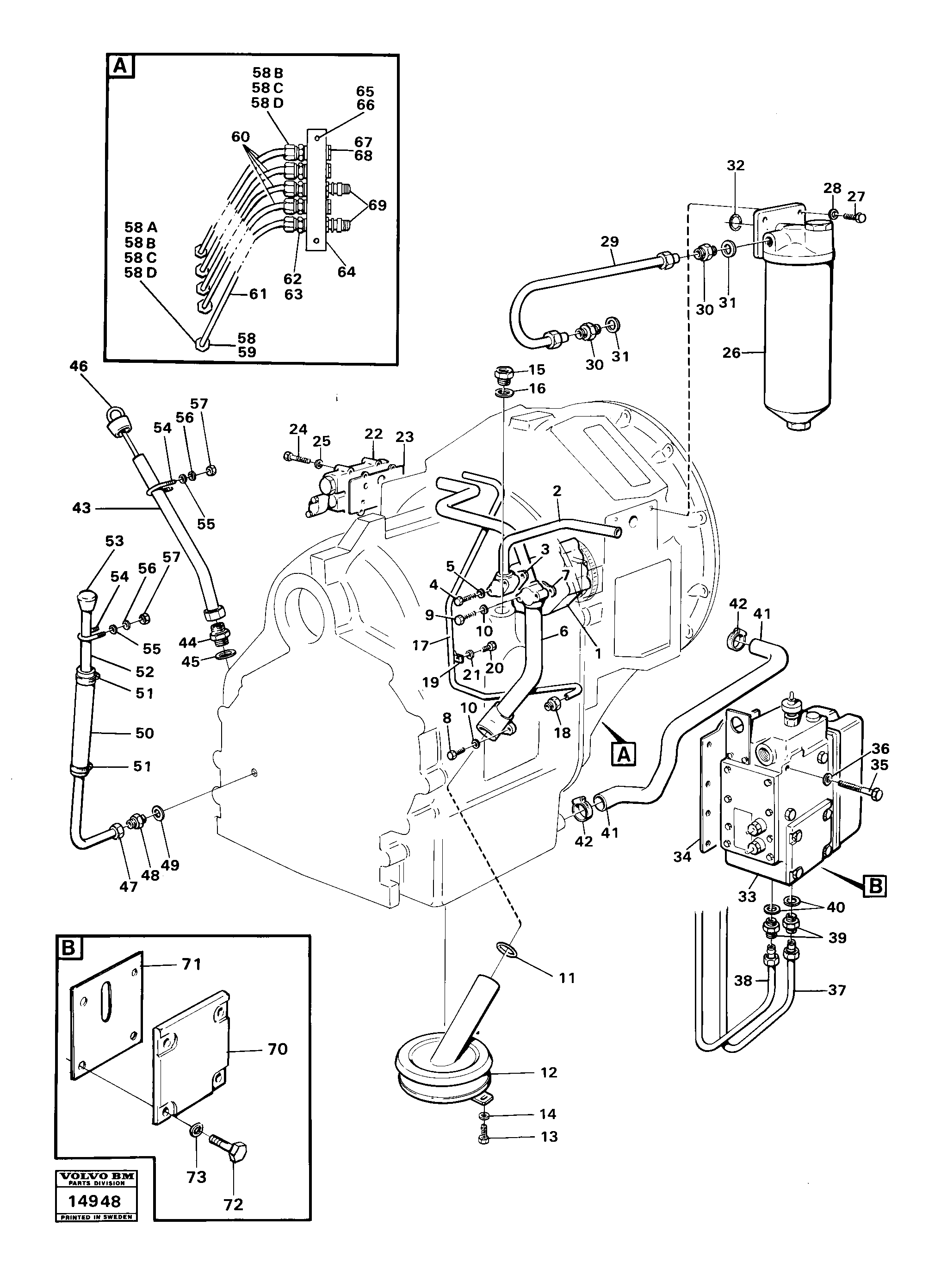 Fuel miser valve VOE11036615 VOLVO