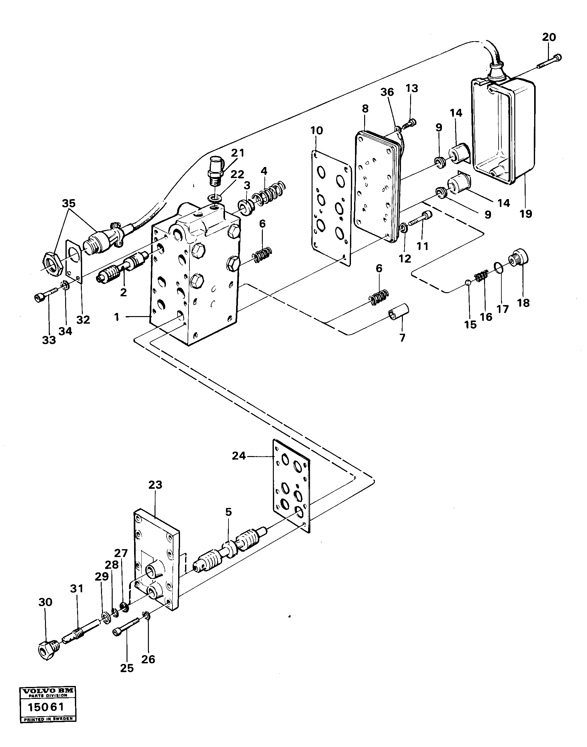 Flange Cap Nut VOE4787634 VOLVO