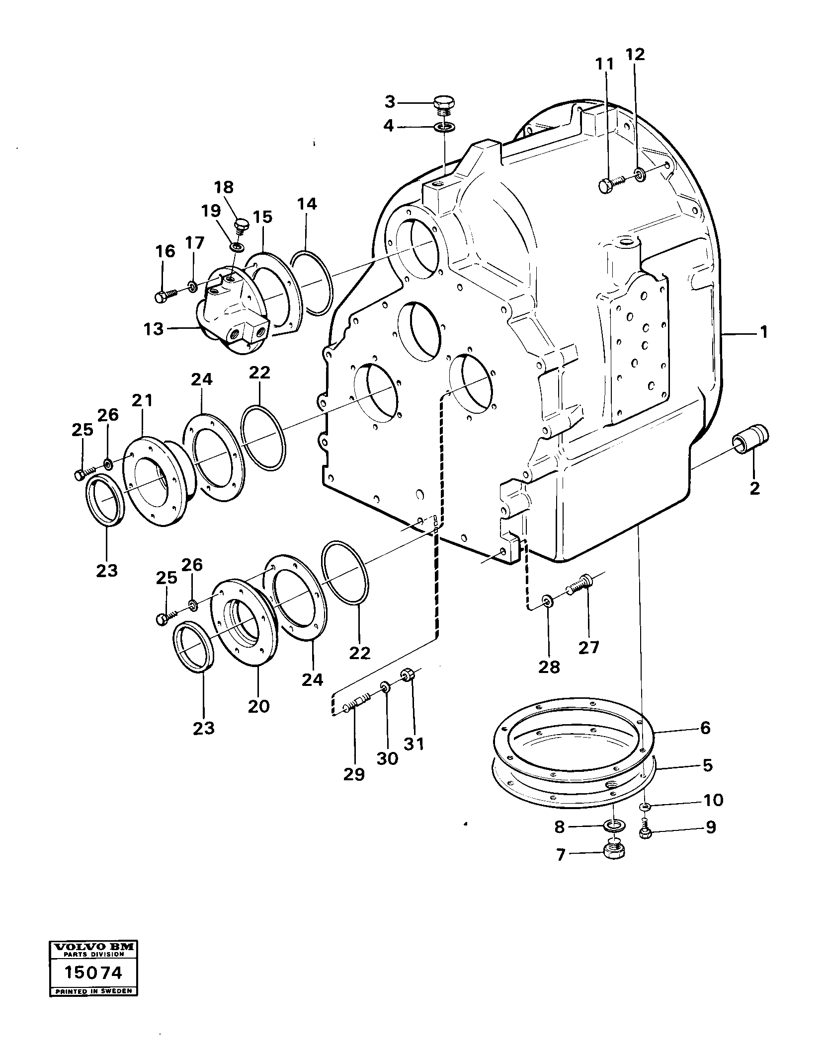 Pierce Nut VOE11036632 VOLVO