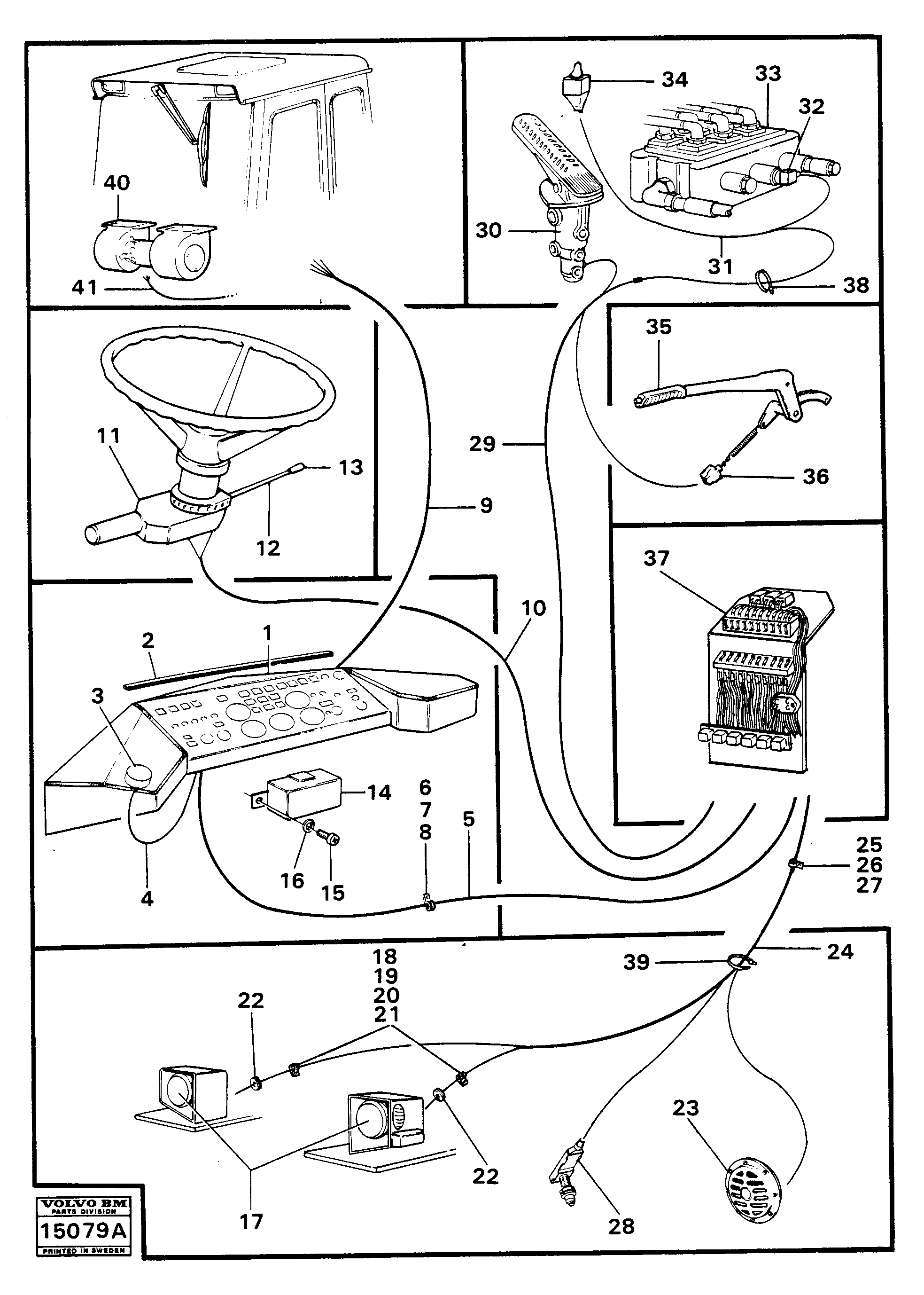 Cable harness VOE4854767 VOLVO
