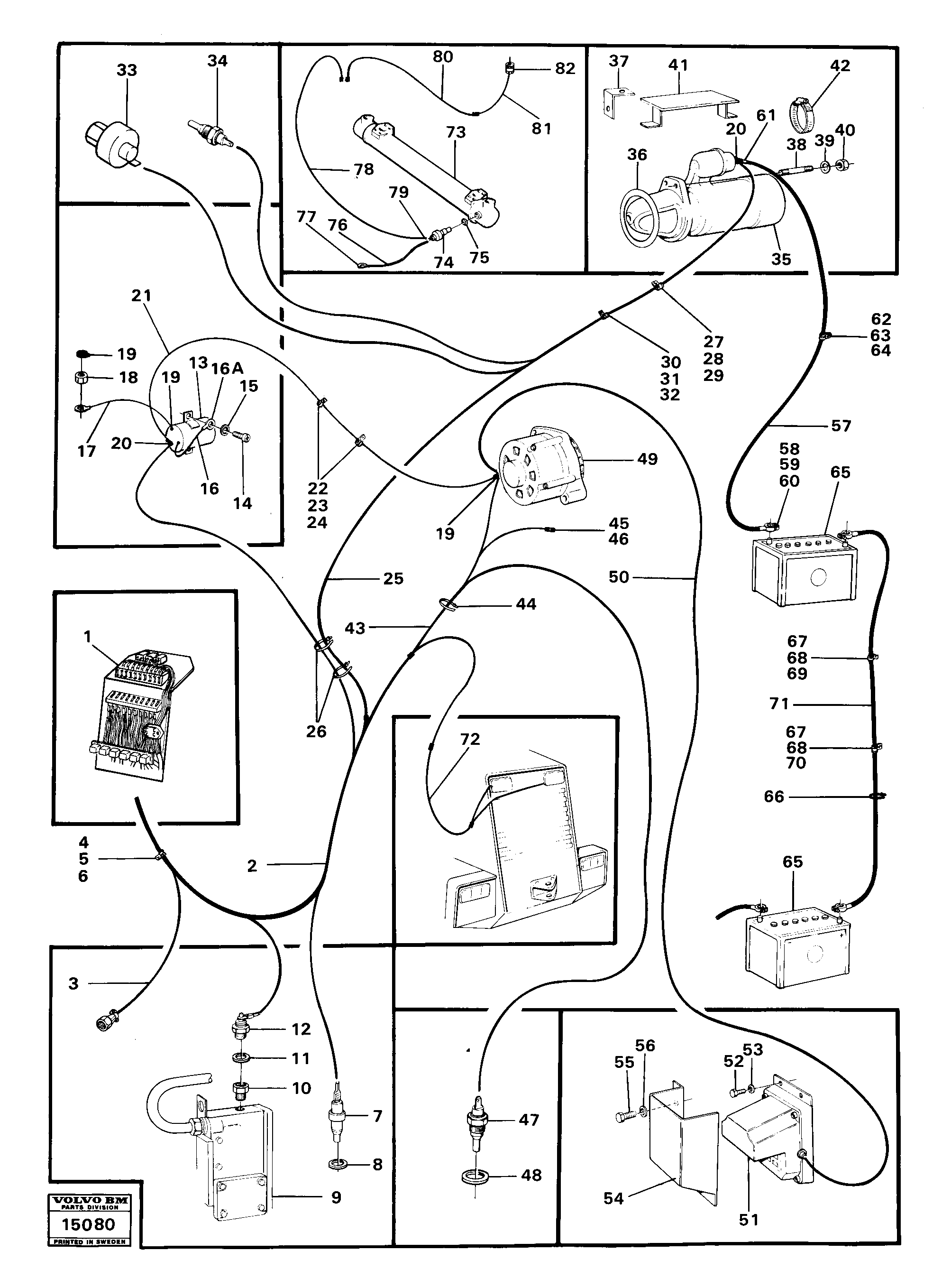 For upper engine part VOE13940102 VOLVO