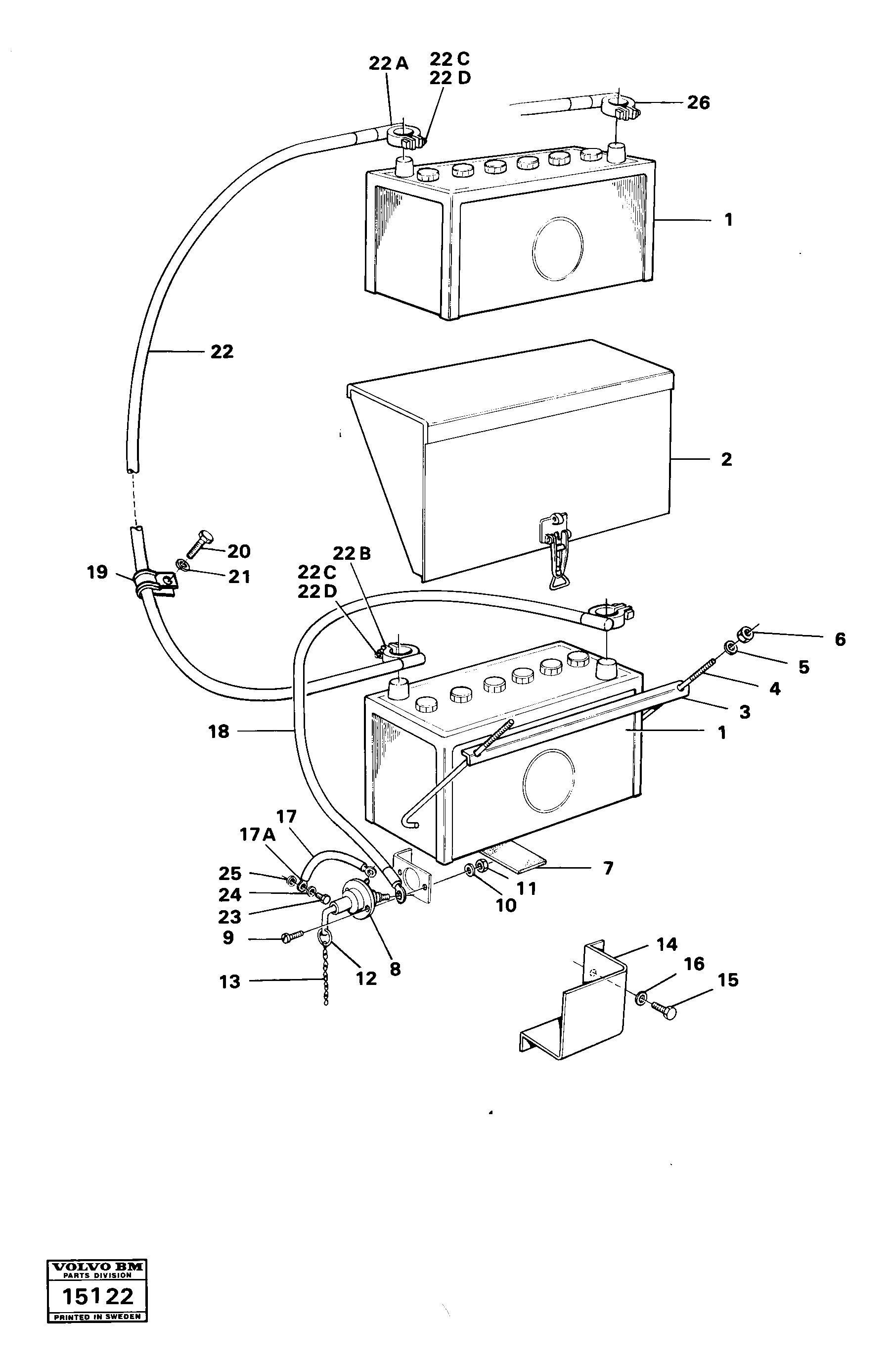 Radio Support VOE4854577 VOLVO