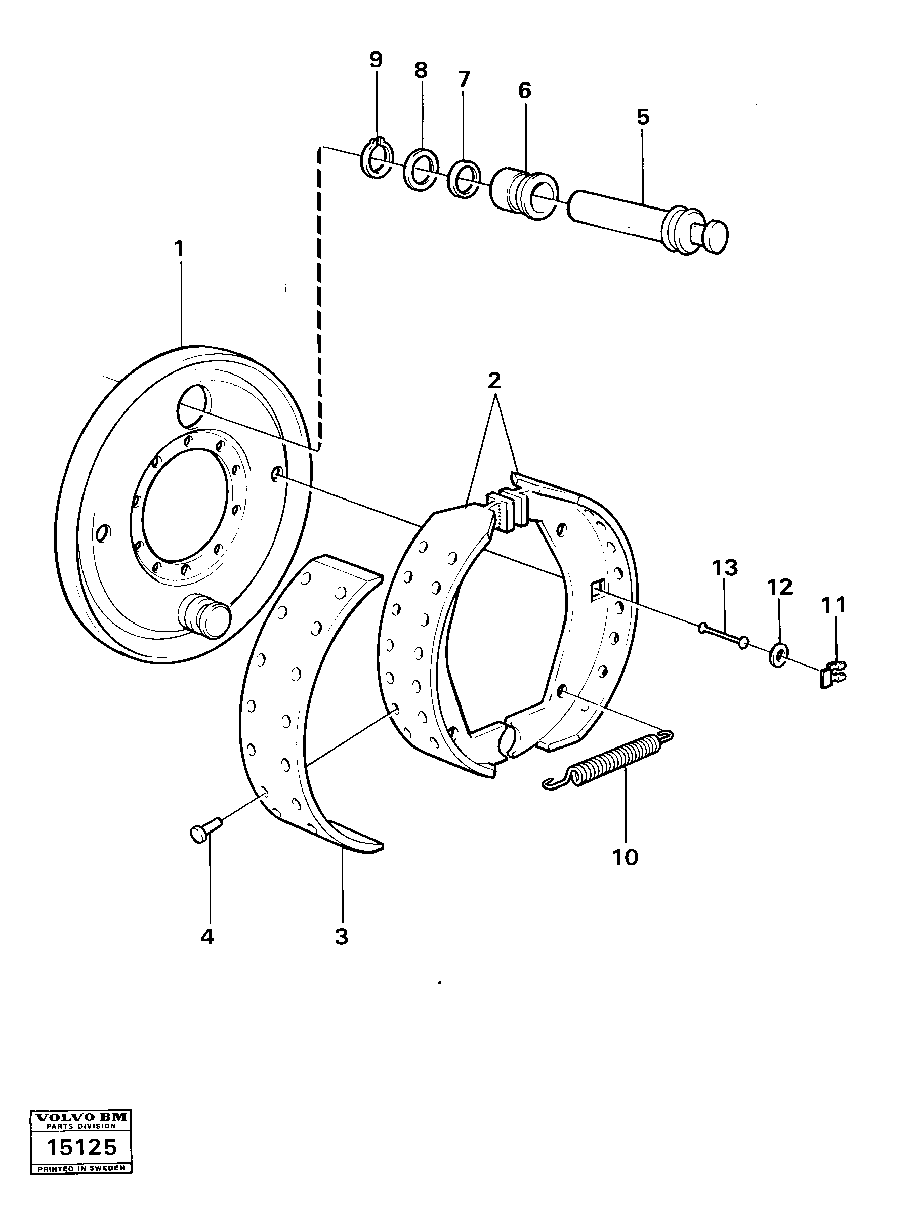 Piston Rod Head VOE952455 VOLVO