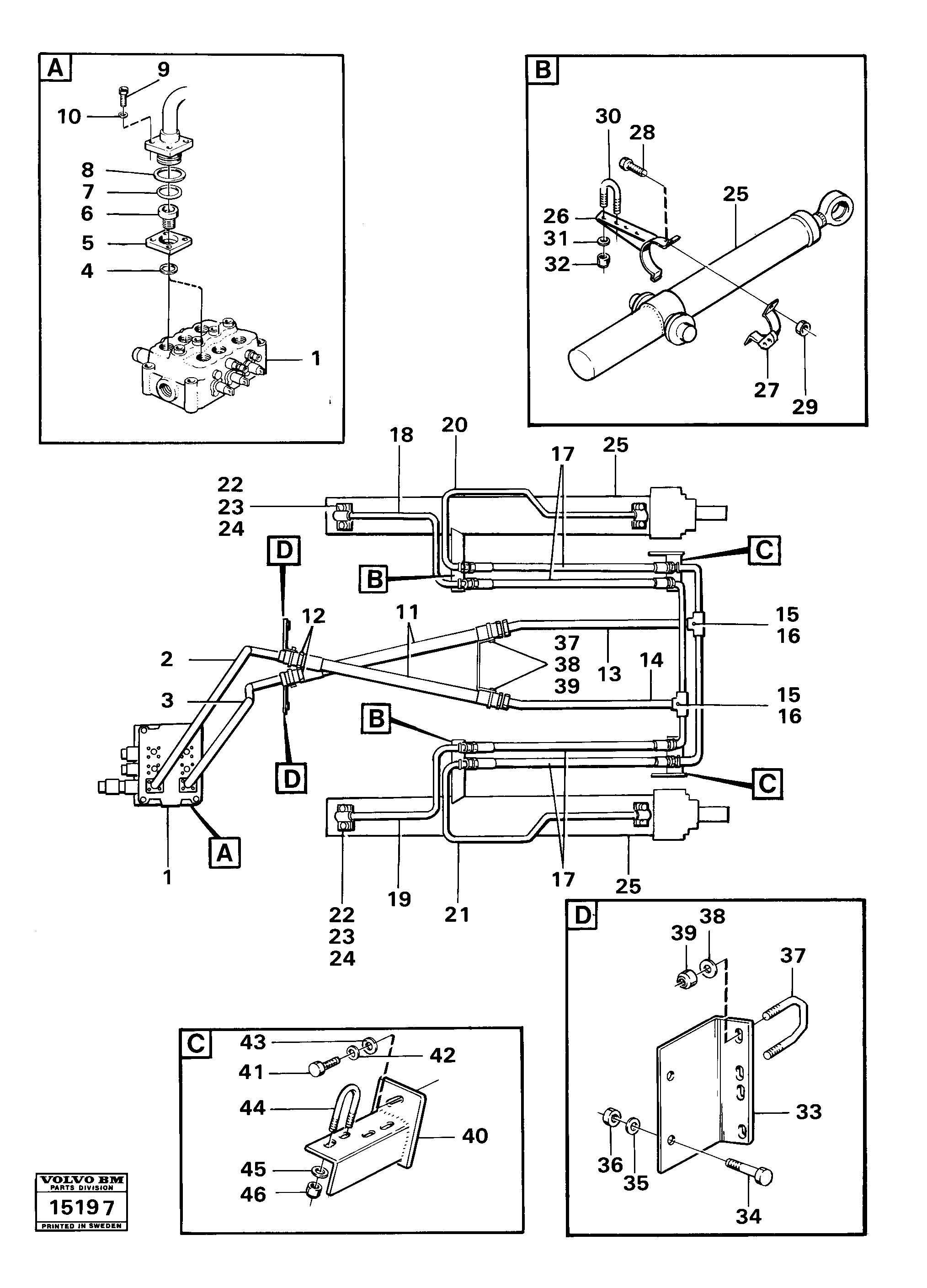 Pierce Nut VOE4763504 VOLVO