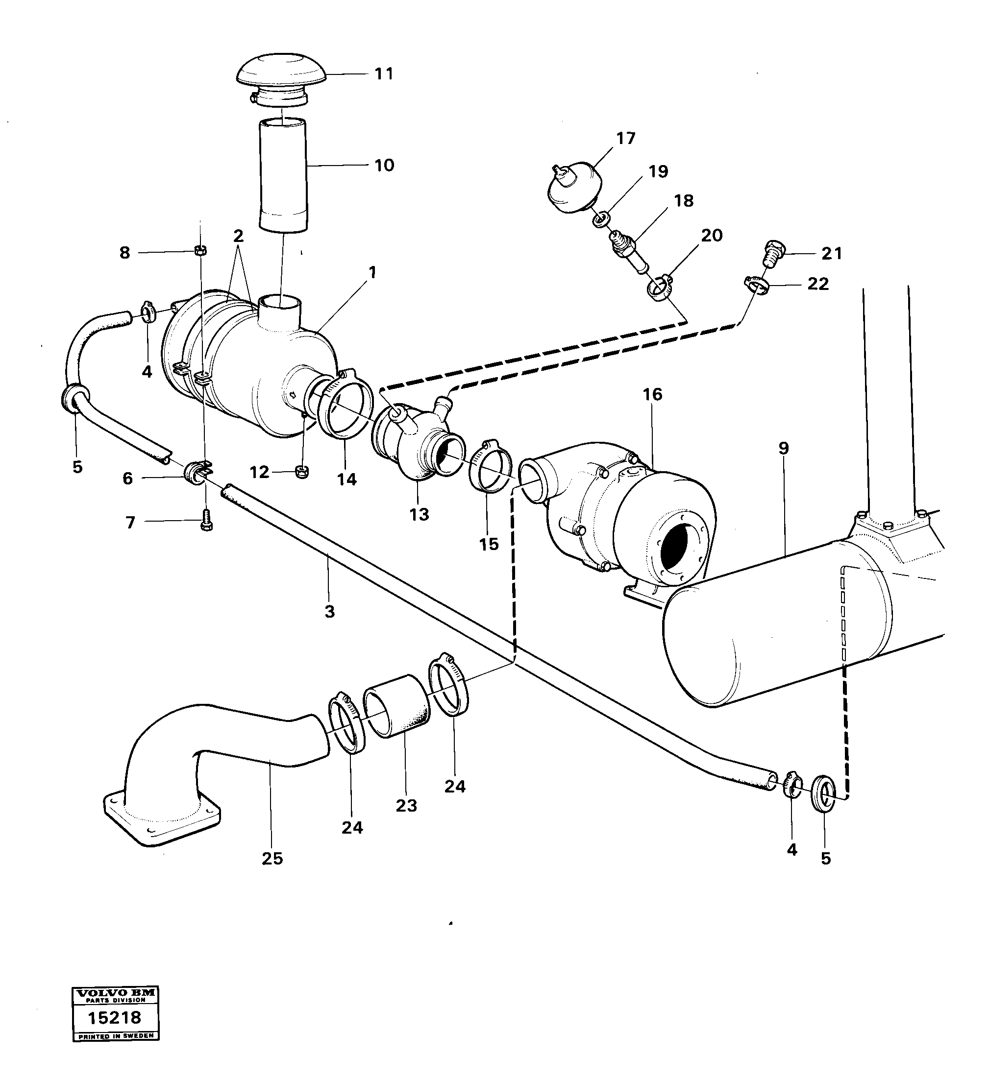 Connector VOE4763480 VOLVO