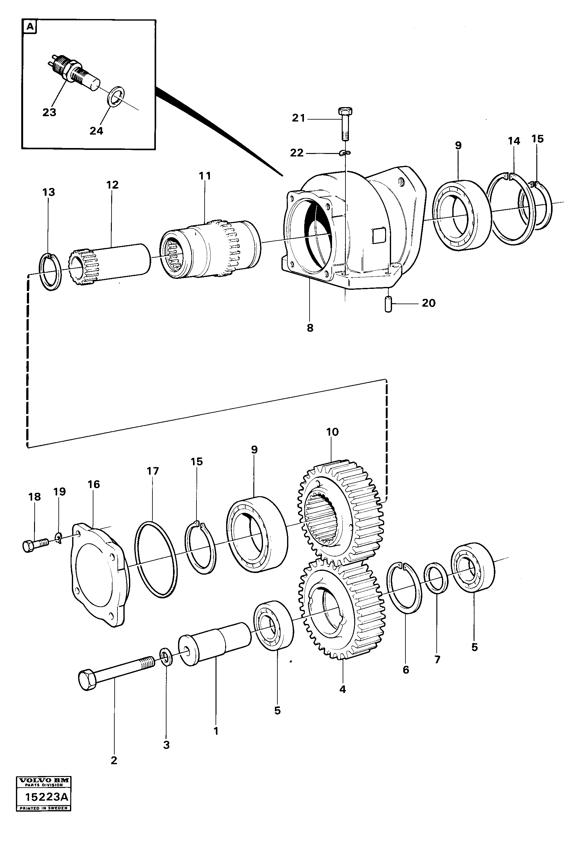 Bearing RM59790642 VOLVO