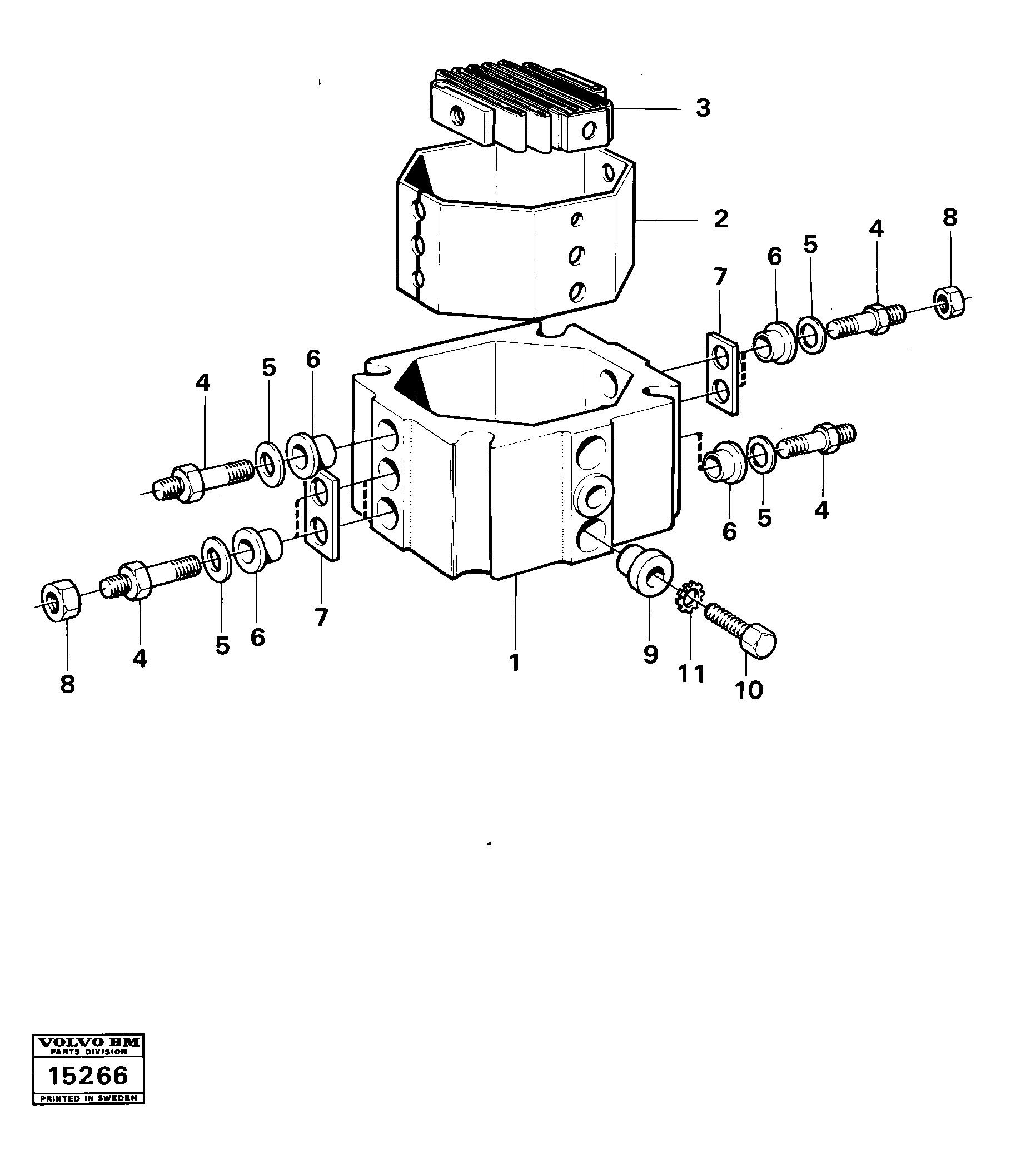Starter Element VOE1507063 VOLVO