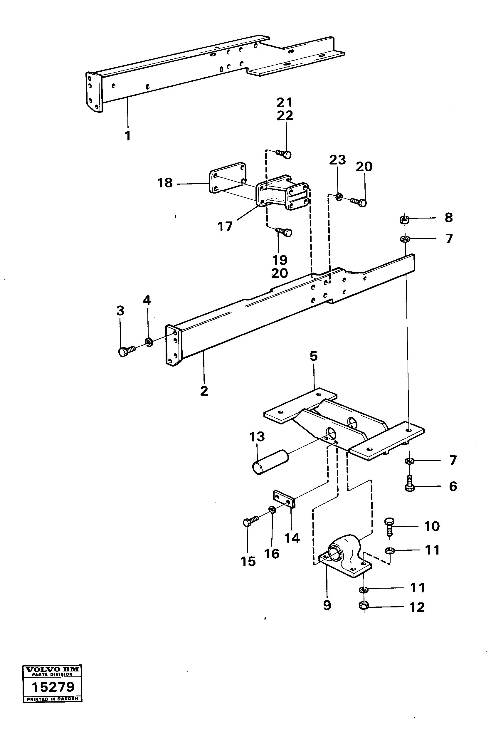 Spacer VOE738253 VOLVO