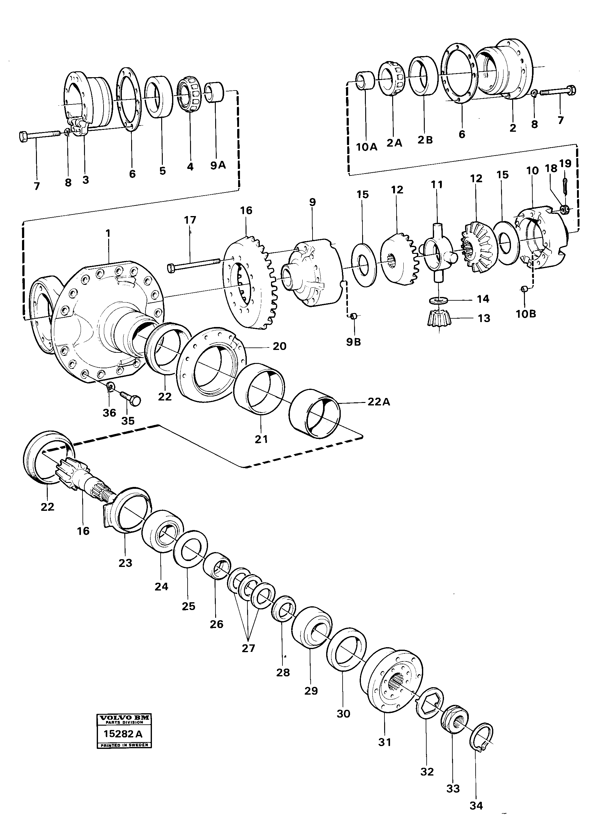 Roller Bearing VOE181123 VOLVO
