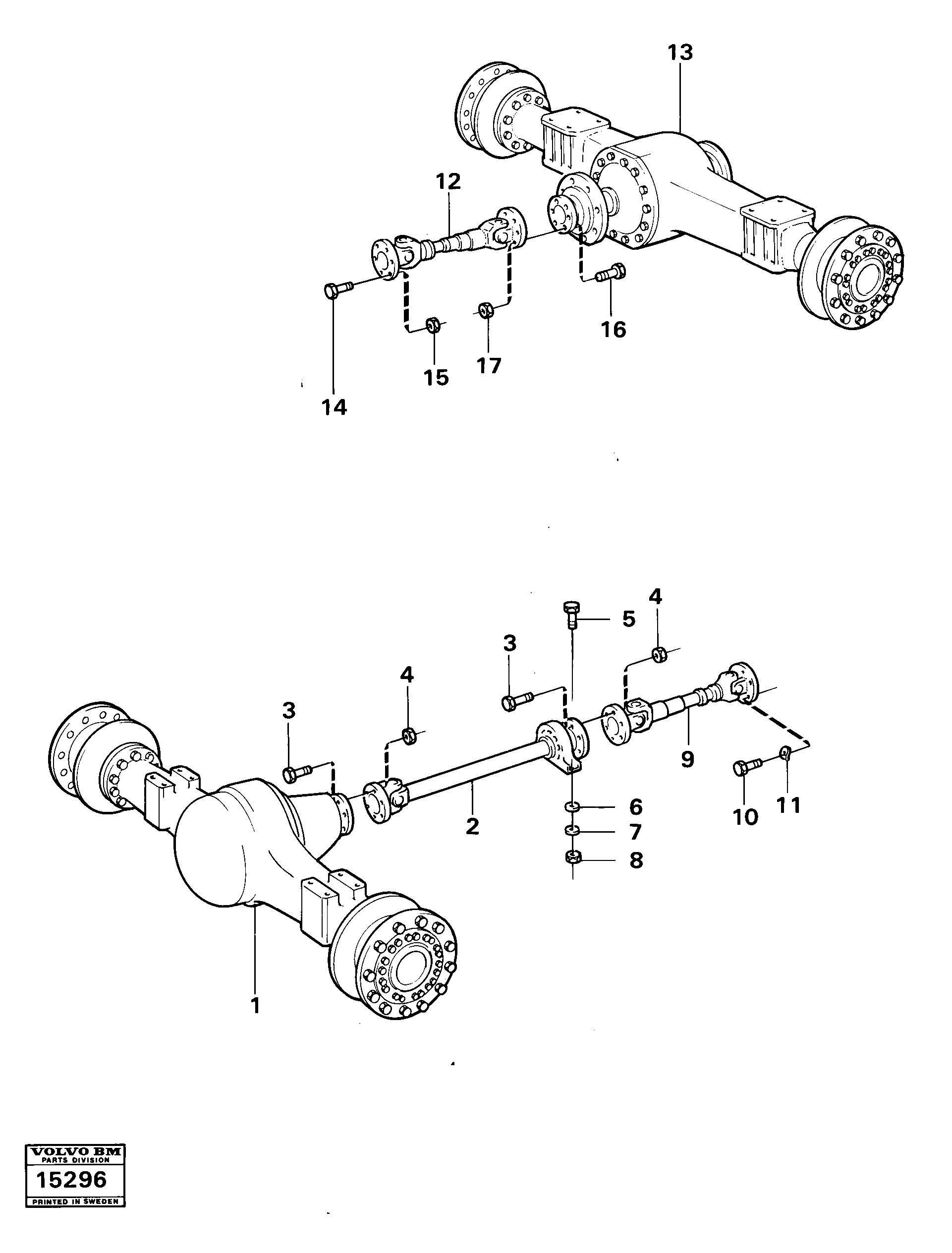 For upper engine part VOE13945644 VOLVO