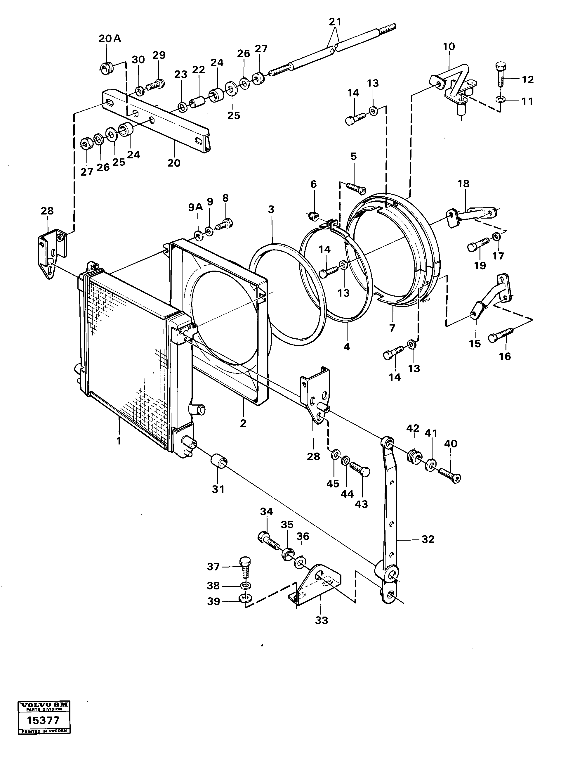 Fan Ring Attachment VOE4774645 VOLVO