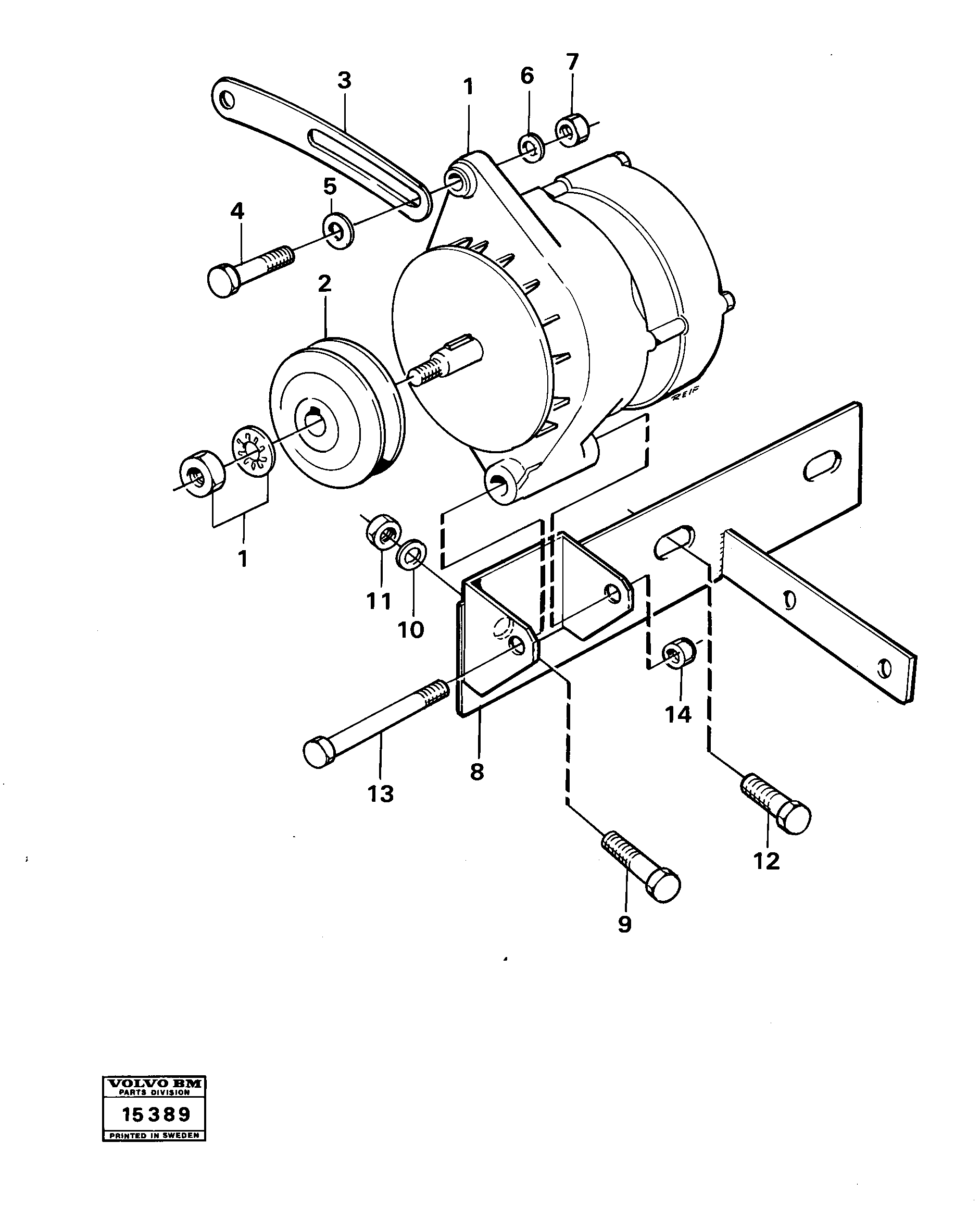 Snap Ring VOE7420433 VOLVO
