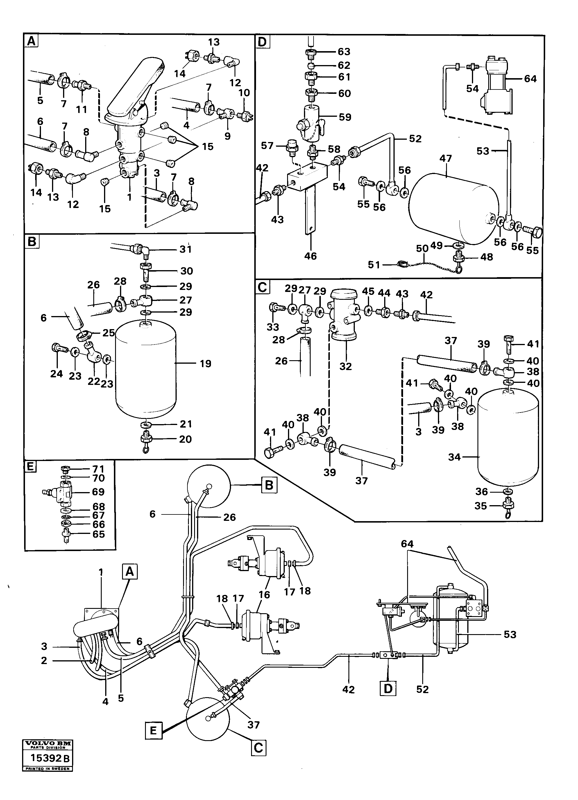 Fuel miser valve VOE4763705 VOLVO