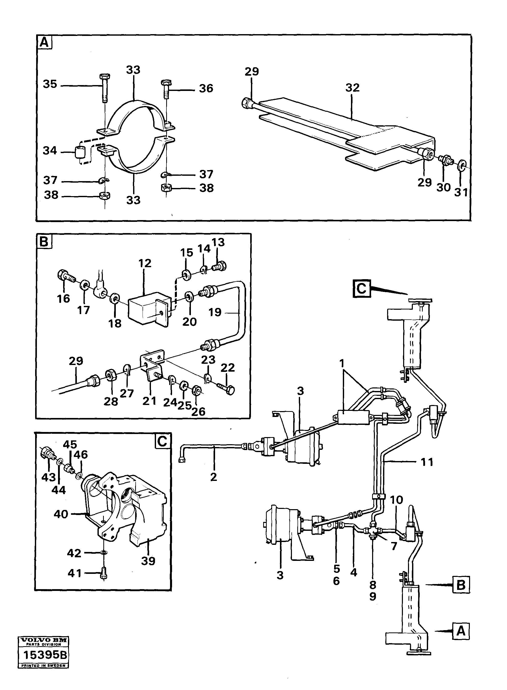 Piston Spring VOE944153 VOLVO