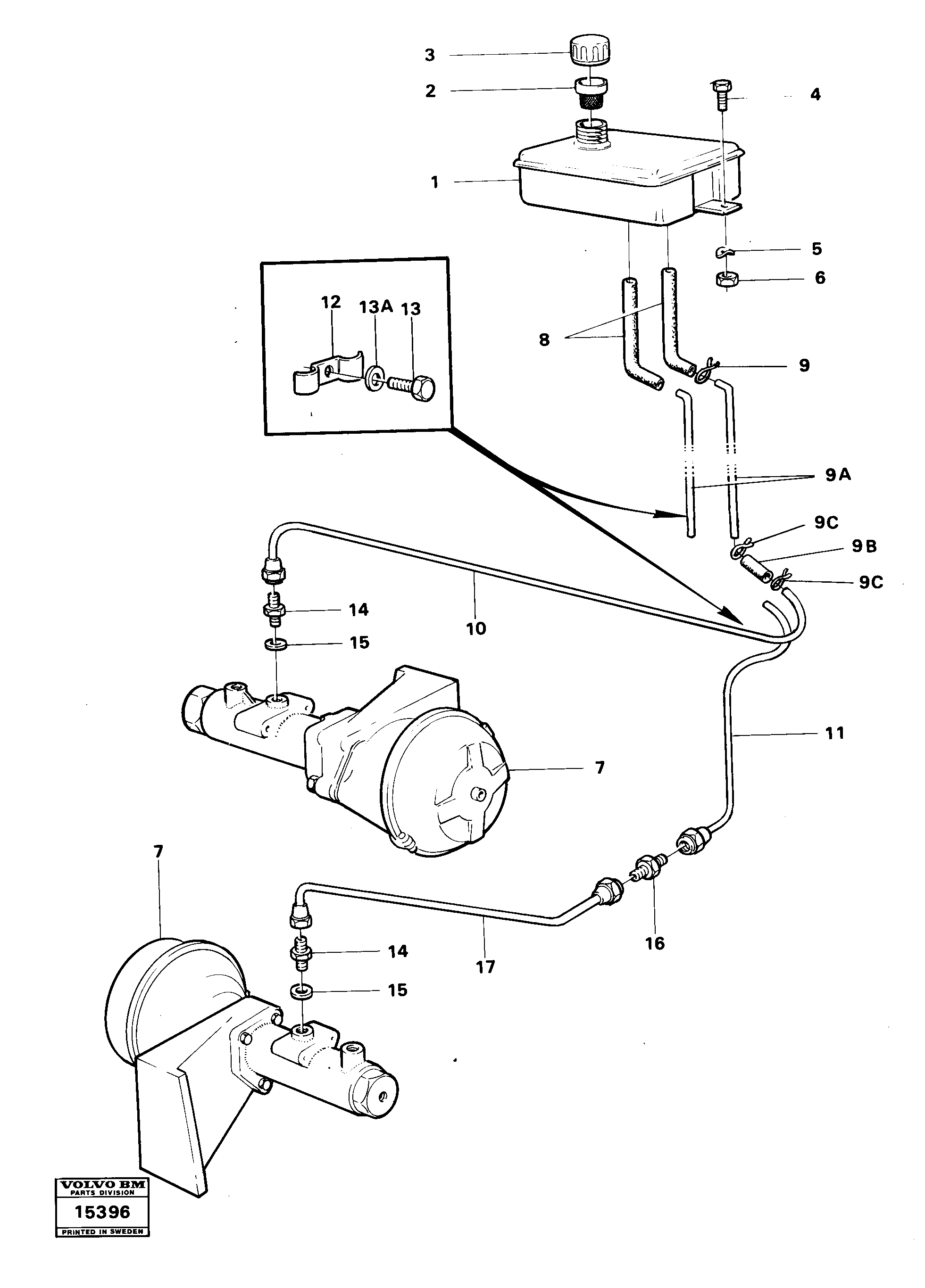 Fuel miser valve VOE4763617 VOLVO