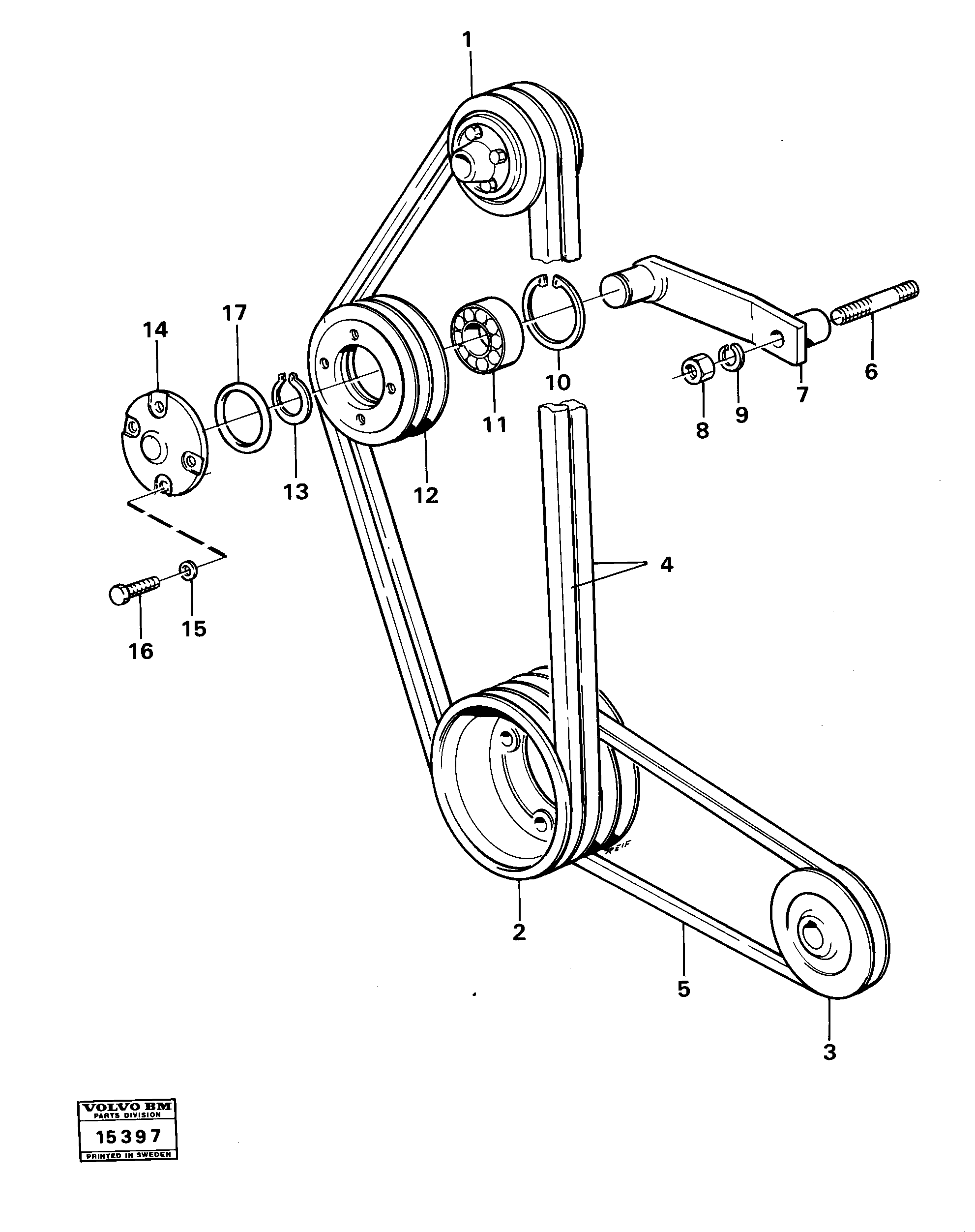 Snap Ring VOE4773755 VOLVO