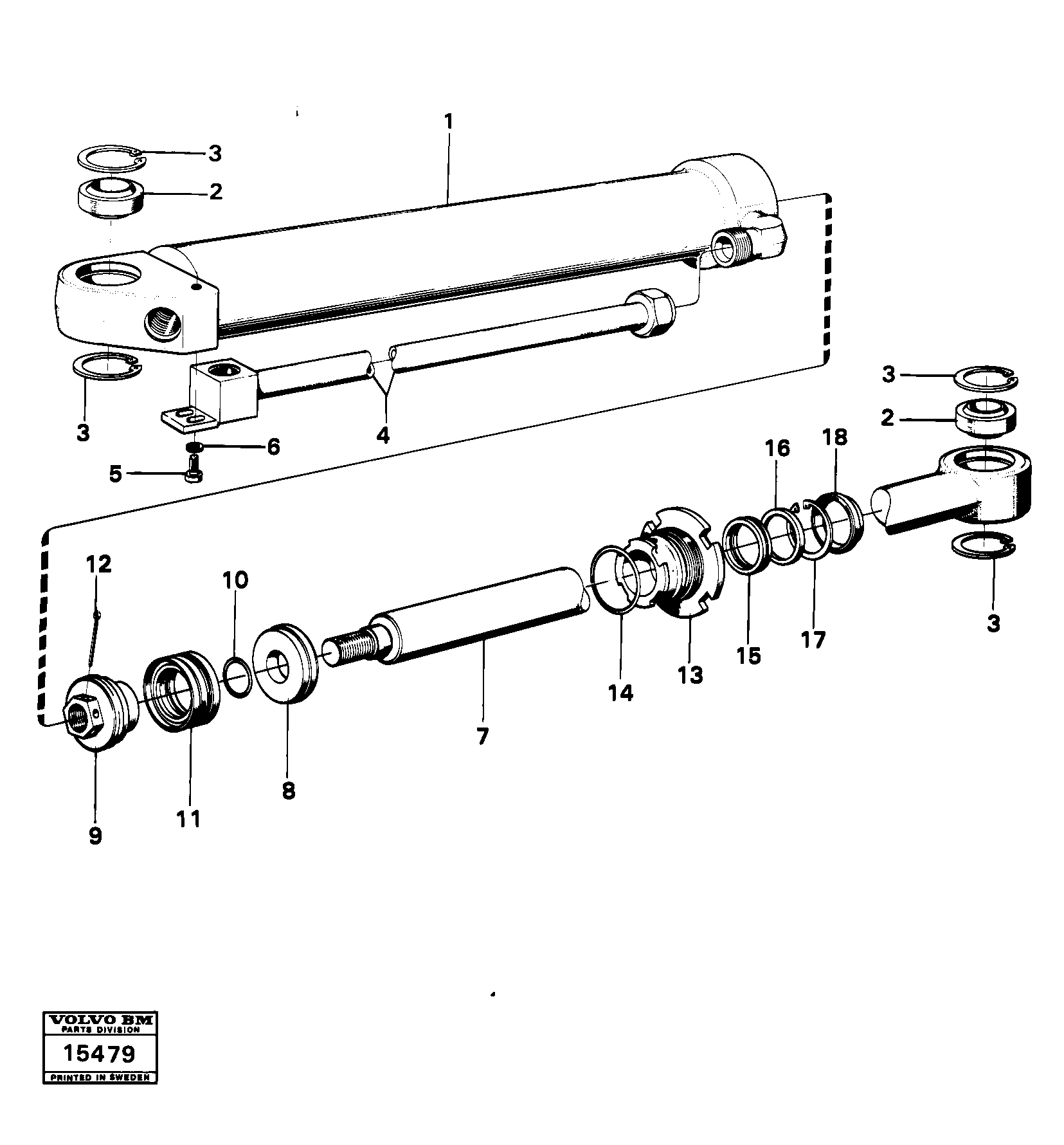 Rubber Clamp VOE761114 VOLVO