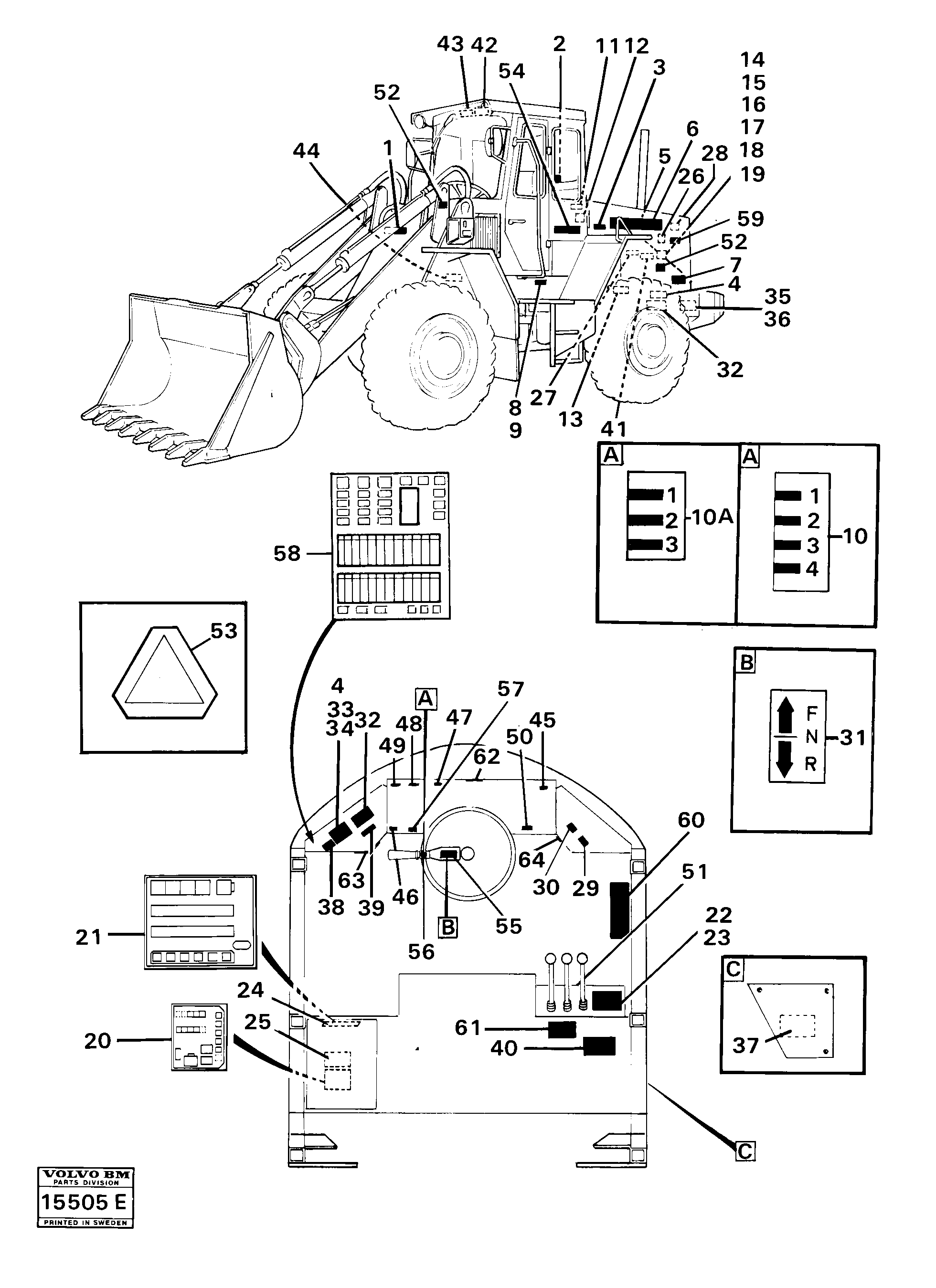 Cylinder Block VOE4954036 VOLVO