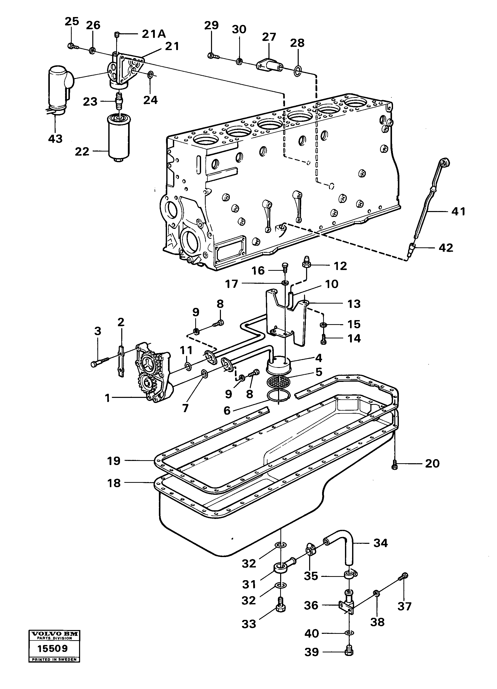 Bulkhead VOE466906 VOLVO