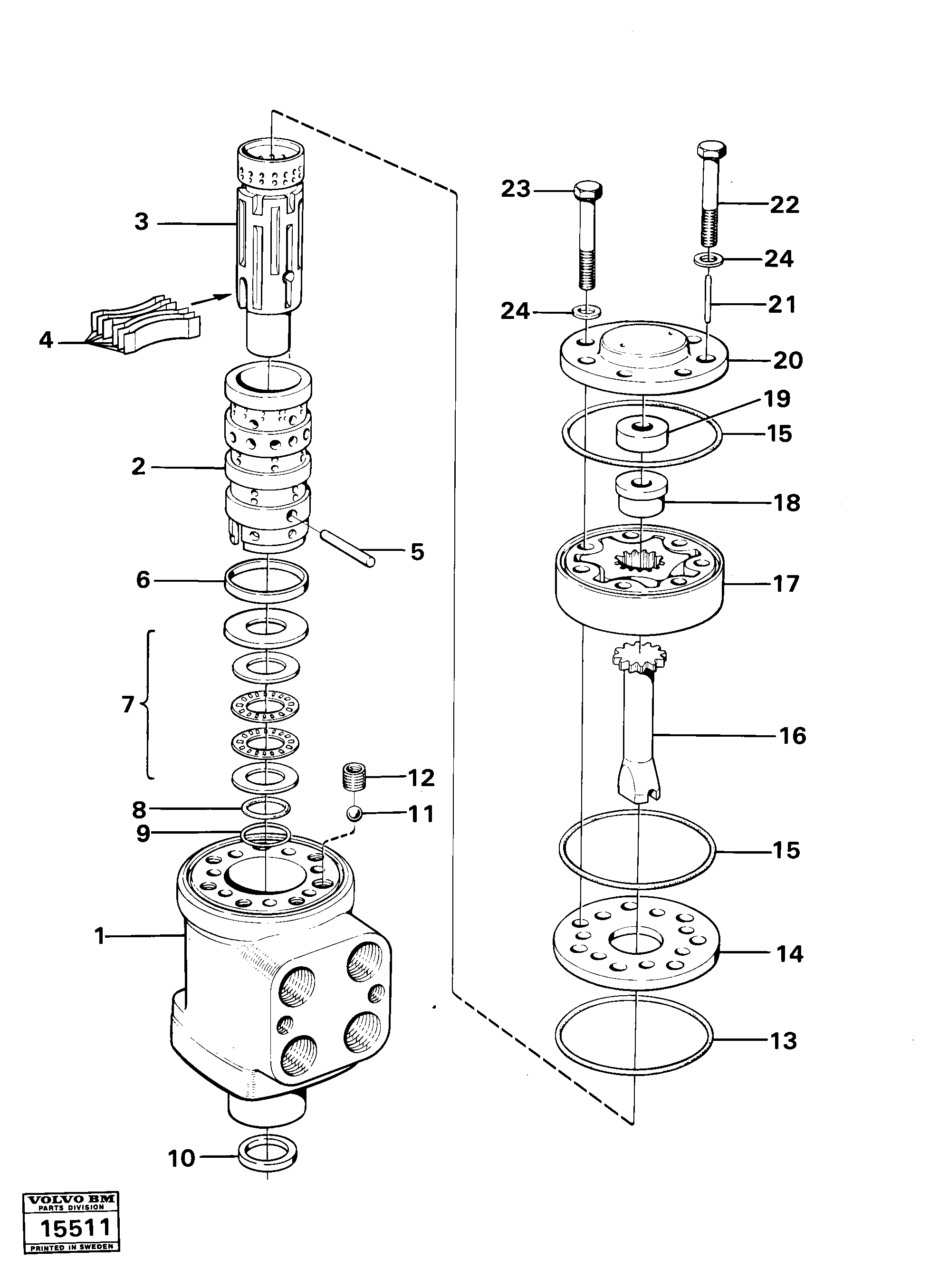 Oil Bath Filter VOE6642308 VOLVO