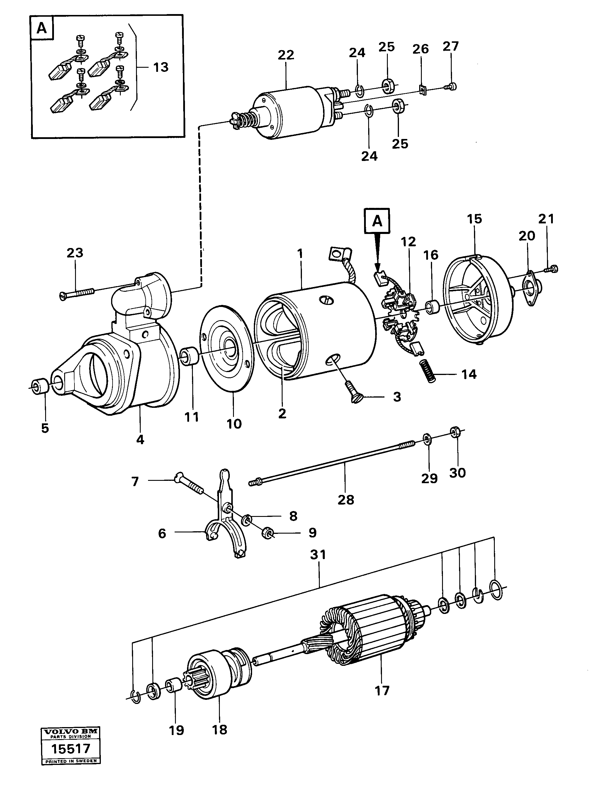 Маслоотражающее кольцо VOE829705 VOLVO