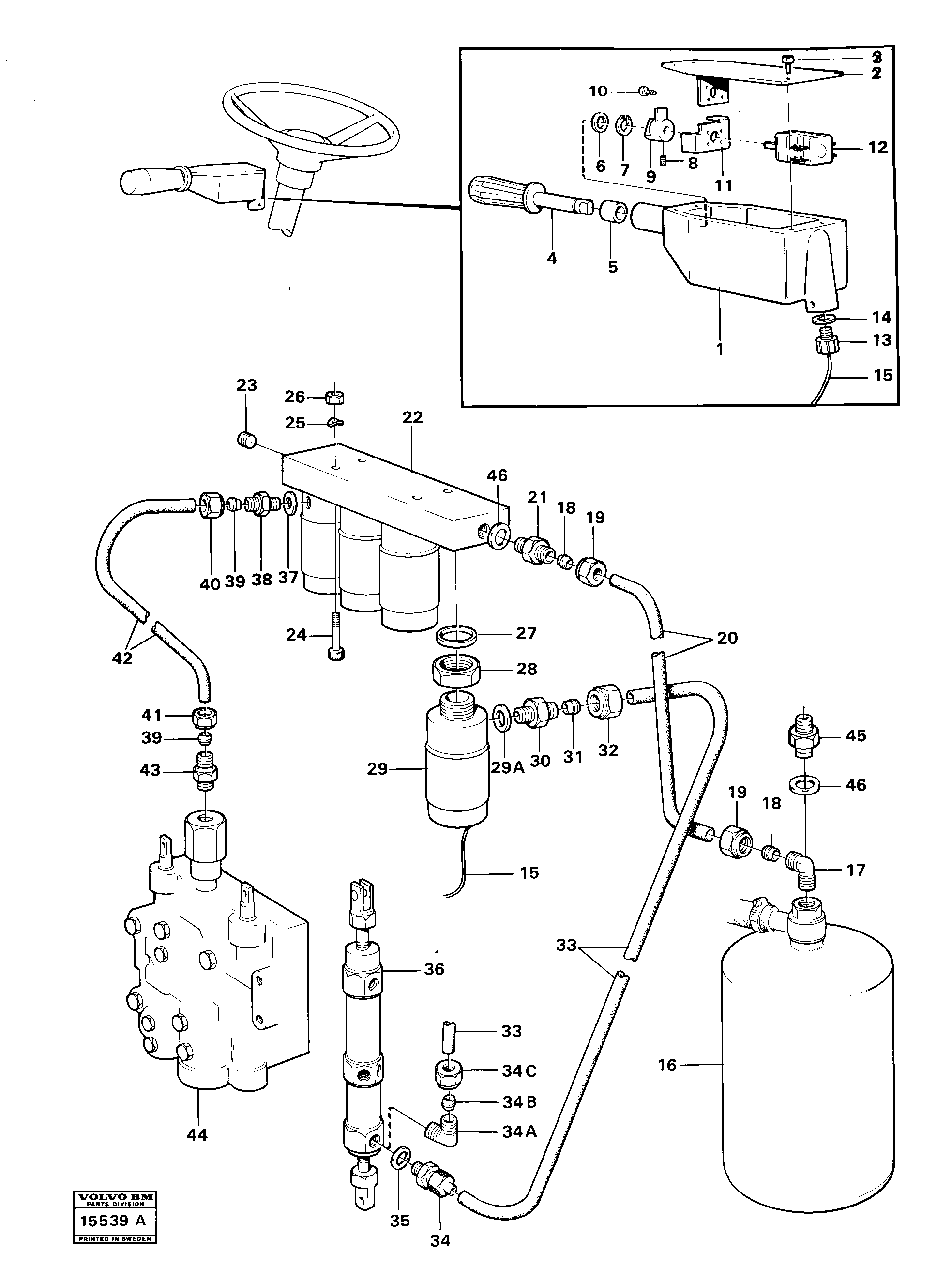 Gear, crank shaft VOE4785864 VOLVO