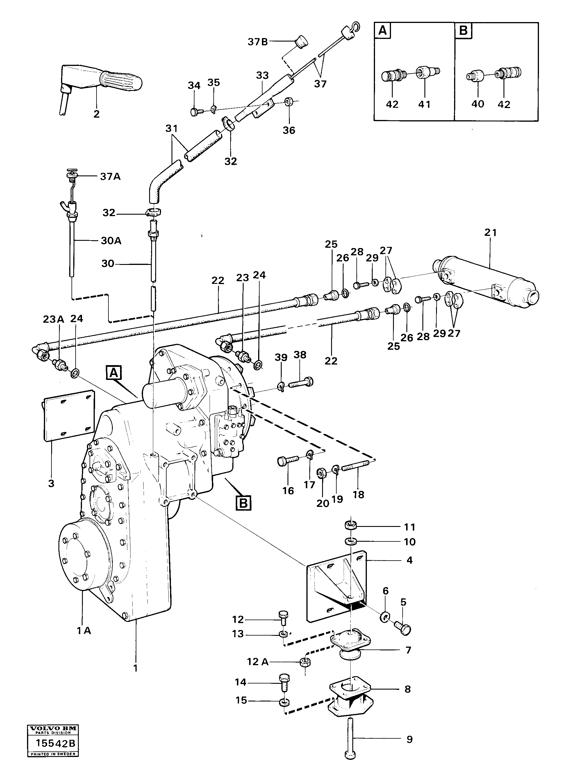Hose assembly VOE931698 VOLVO