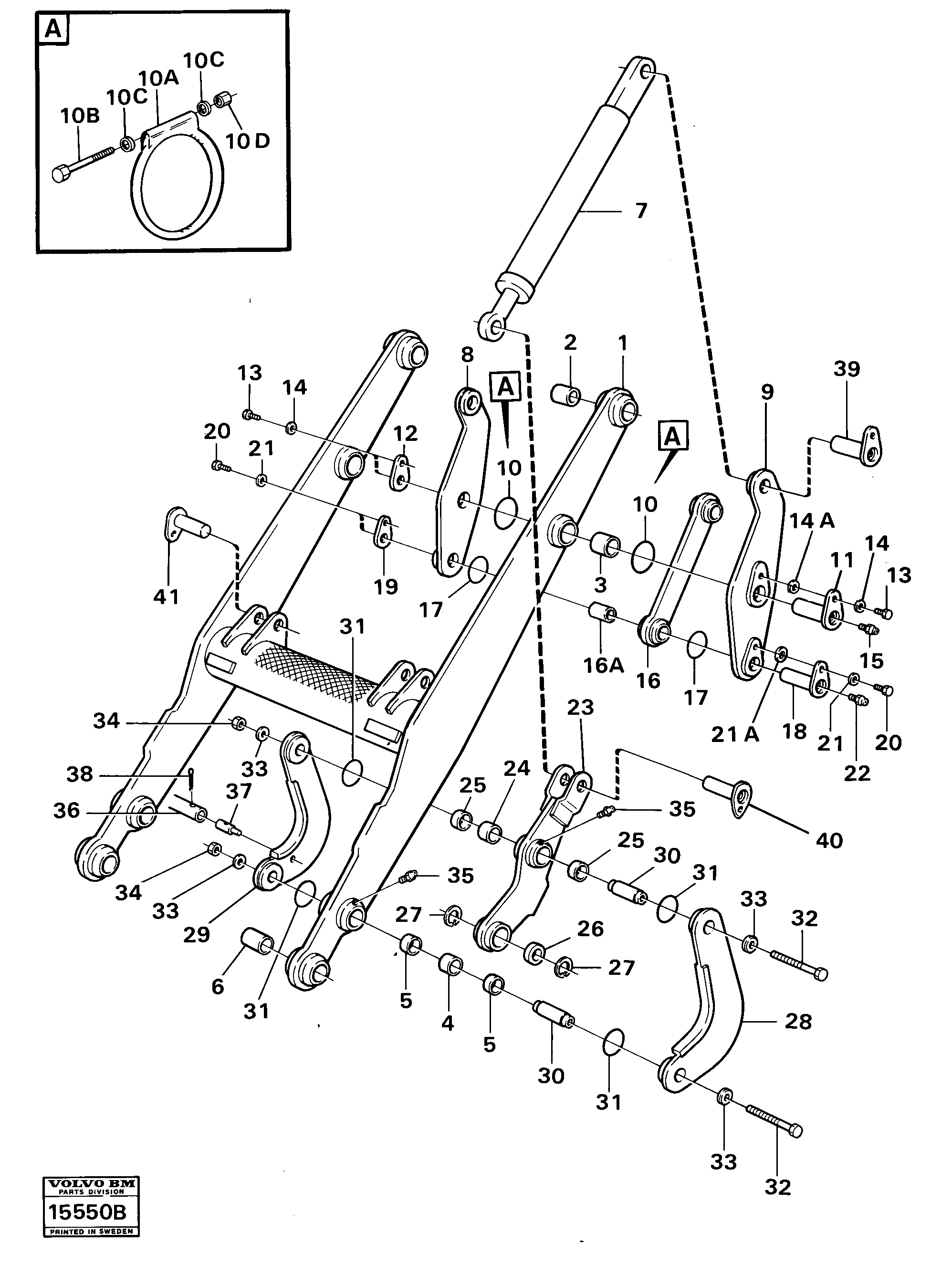 O-ring VOE4786141 VOLVO