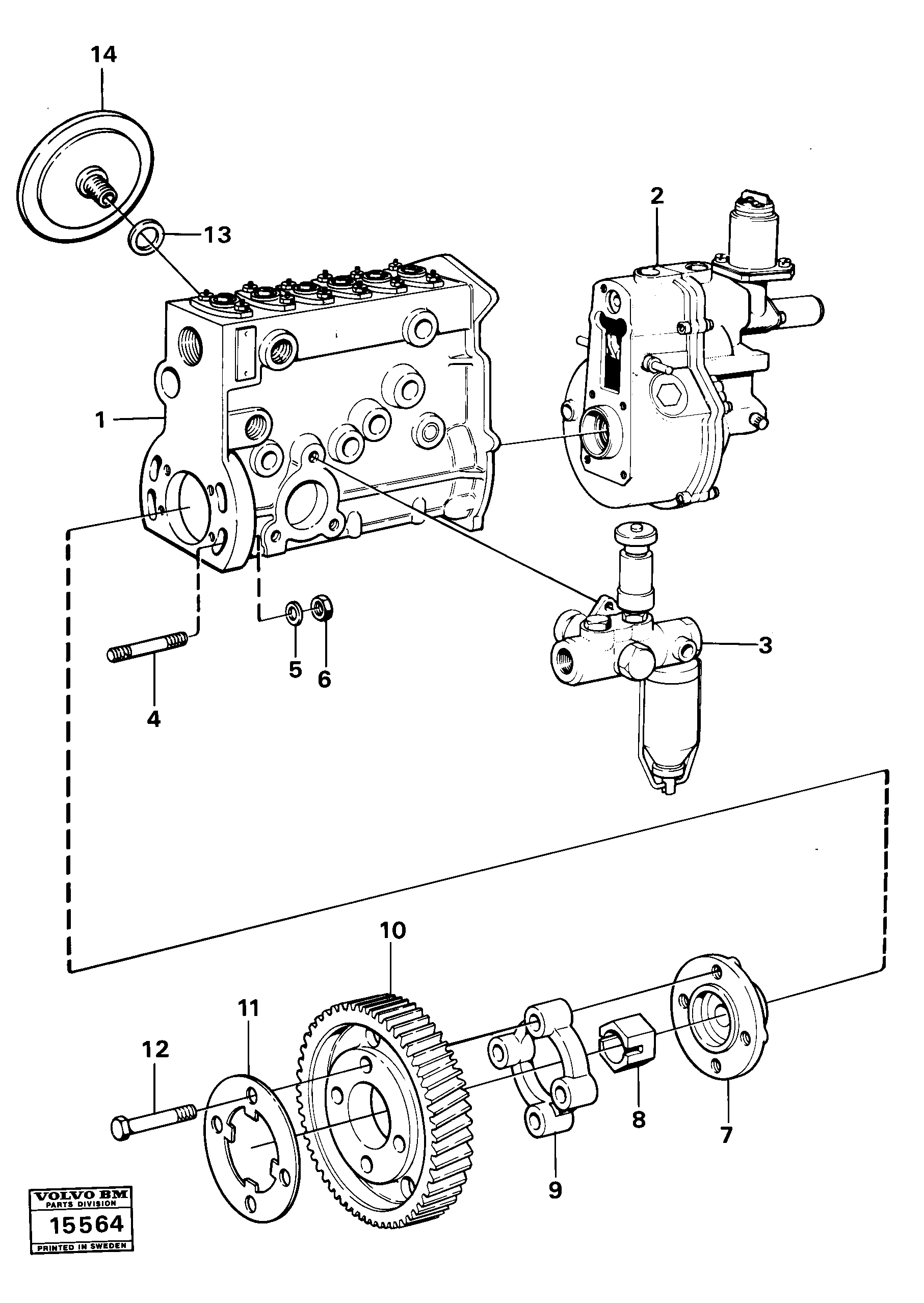 Upholstery Rail VOE411301 VOLVO