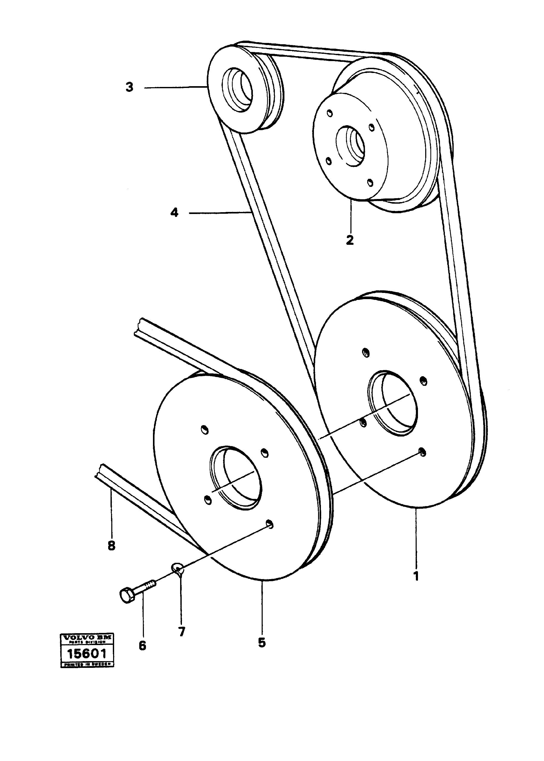 Snap Ring VOE780955 VOLVO
