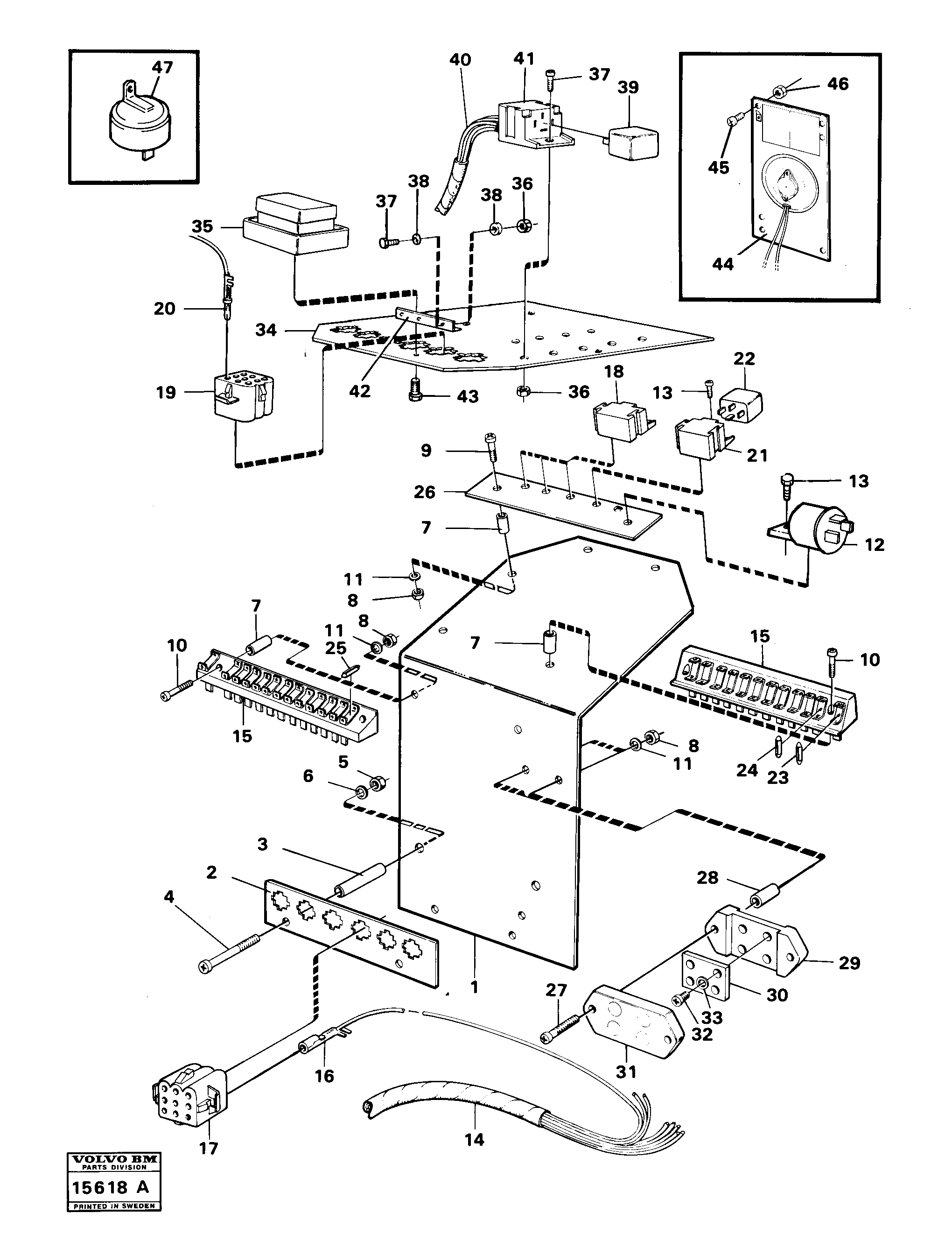 Support Section VOE948306 VOLVO