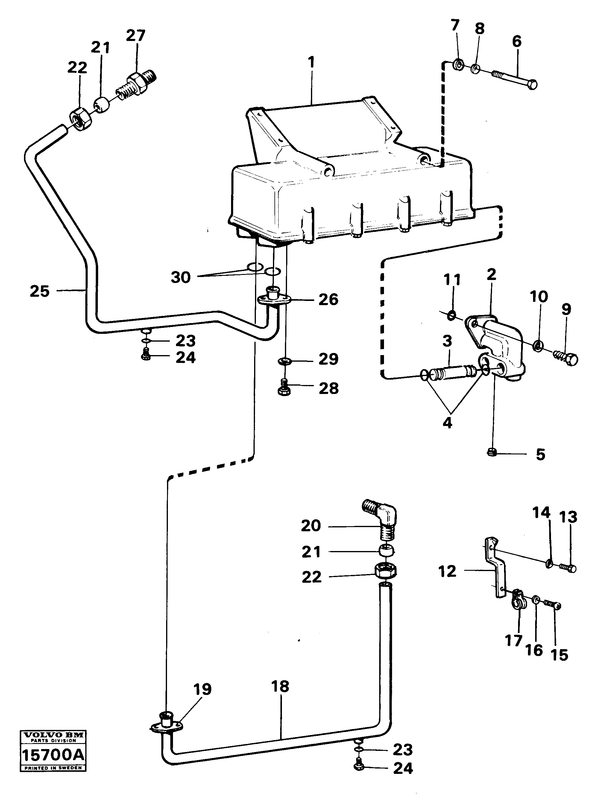 Fuel miser valve VOE466752 VOLVO